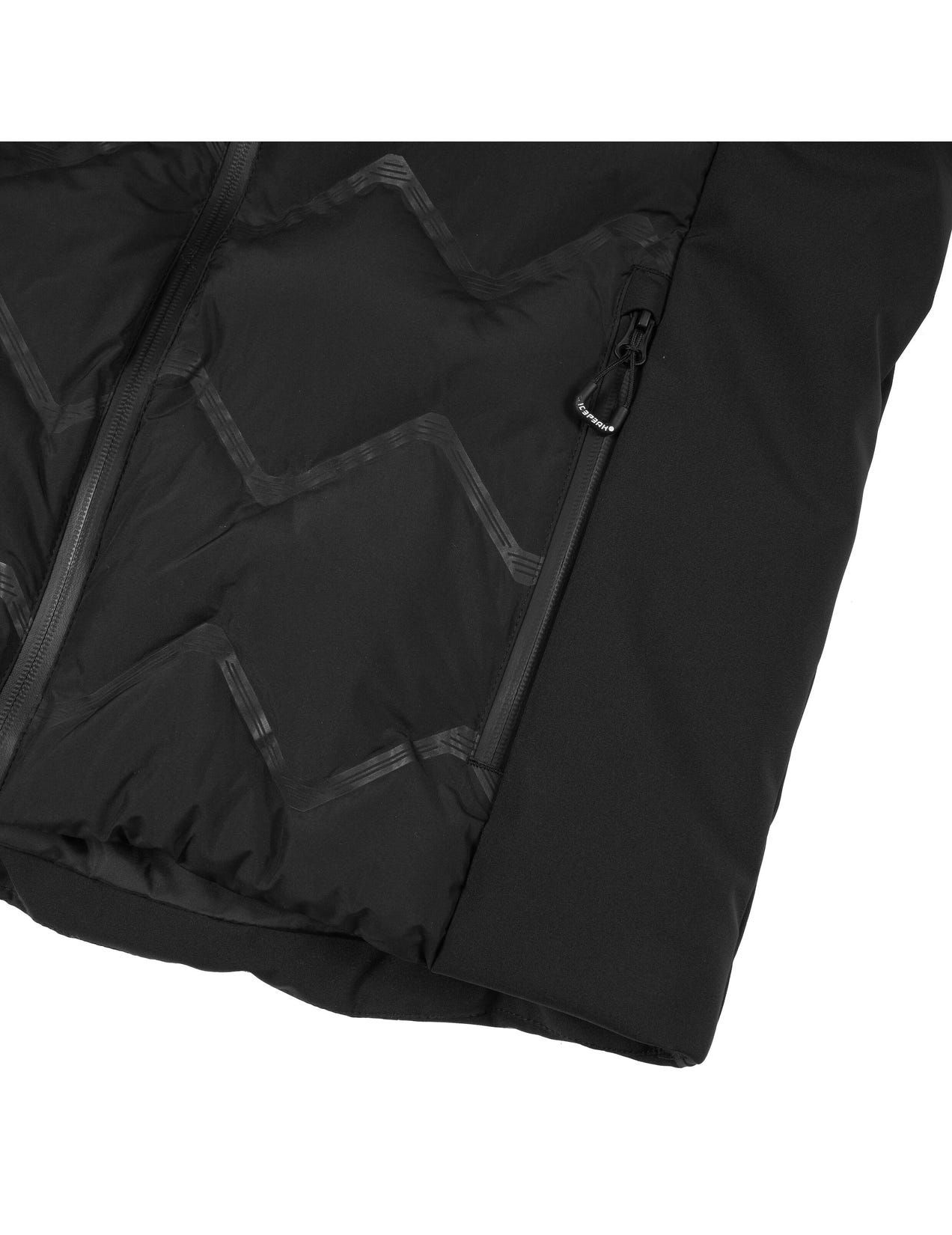 Black Men Icepeak Dickinson Winter Jacket | USA-OJC530987