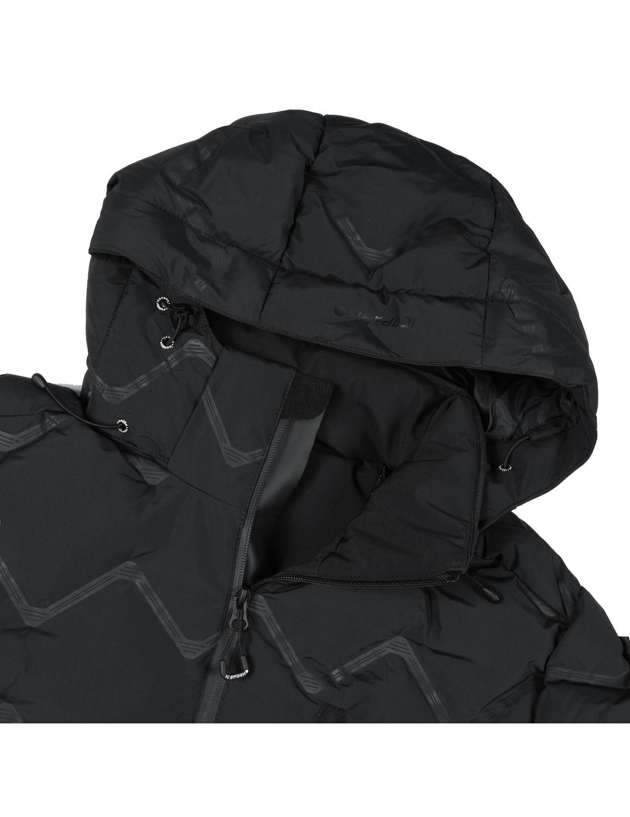 Black Men Icepeak Dickinson Winter Jacket | USA-OJC530987