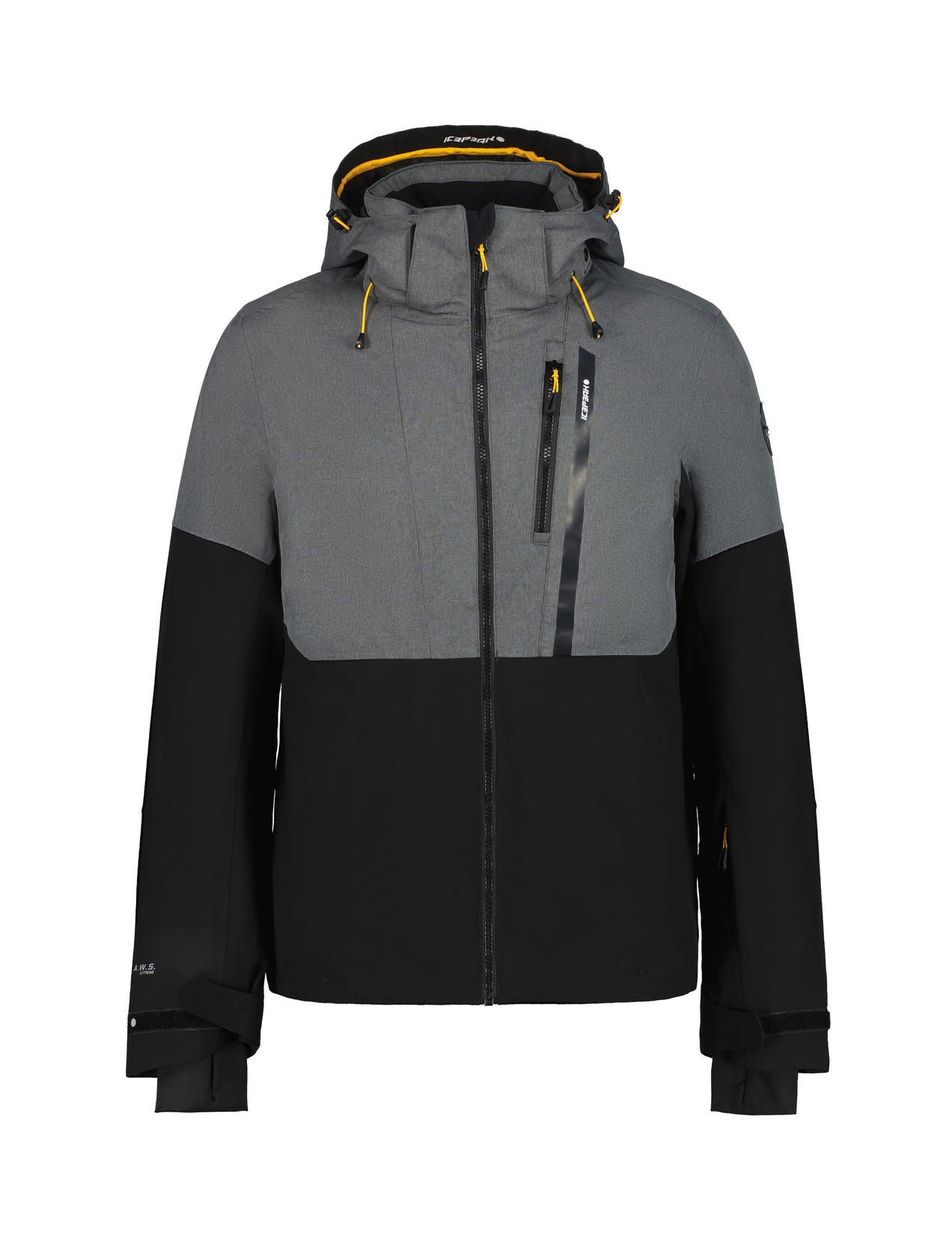 Black Men Icepeak Falaise Ski Jacket | USA-EFY261835