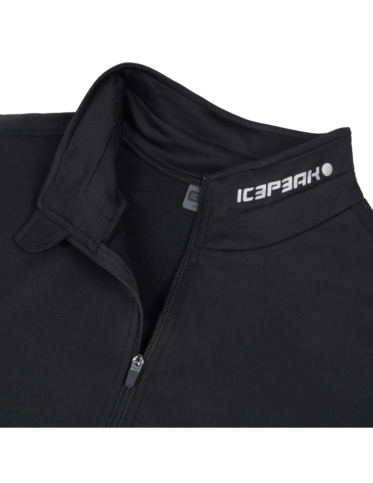 Black Men Icepeak Fleminton Shirts | USA-OED490527