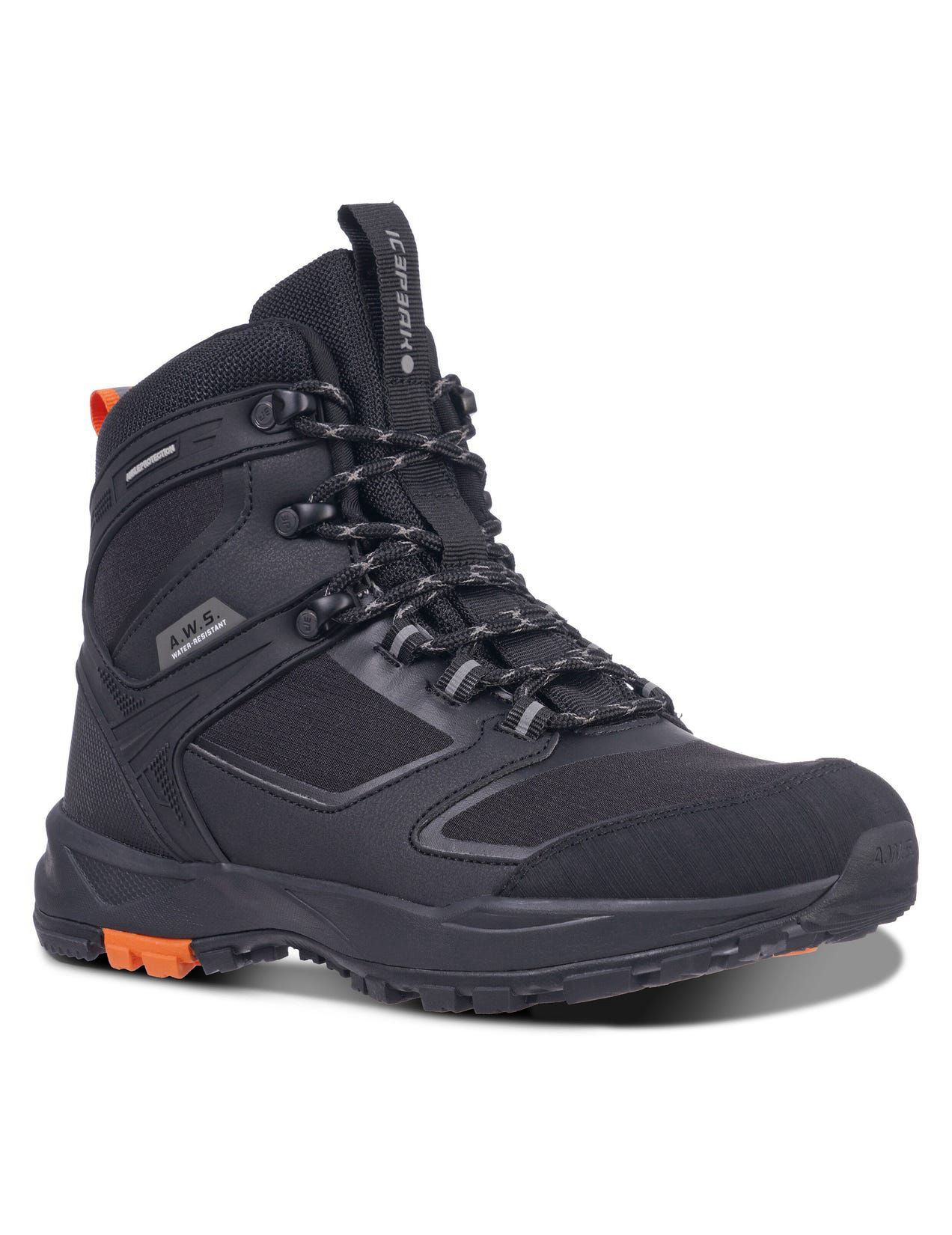 Black Women Icepeak Agadir2 Outdoor Hiking Boots | USA-IKC480269