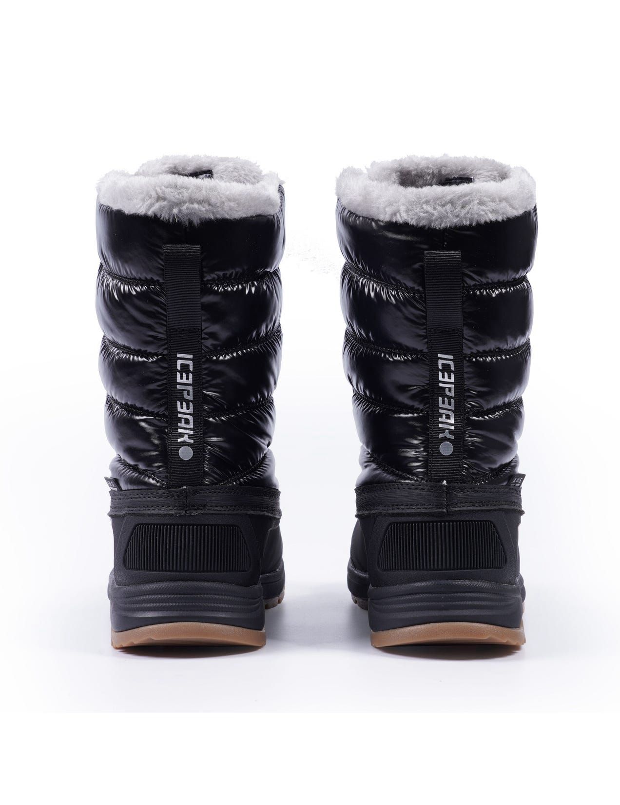 Black Women Icepeak Alma Winter Boots | USA-WLX261759