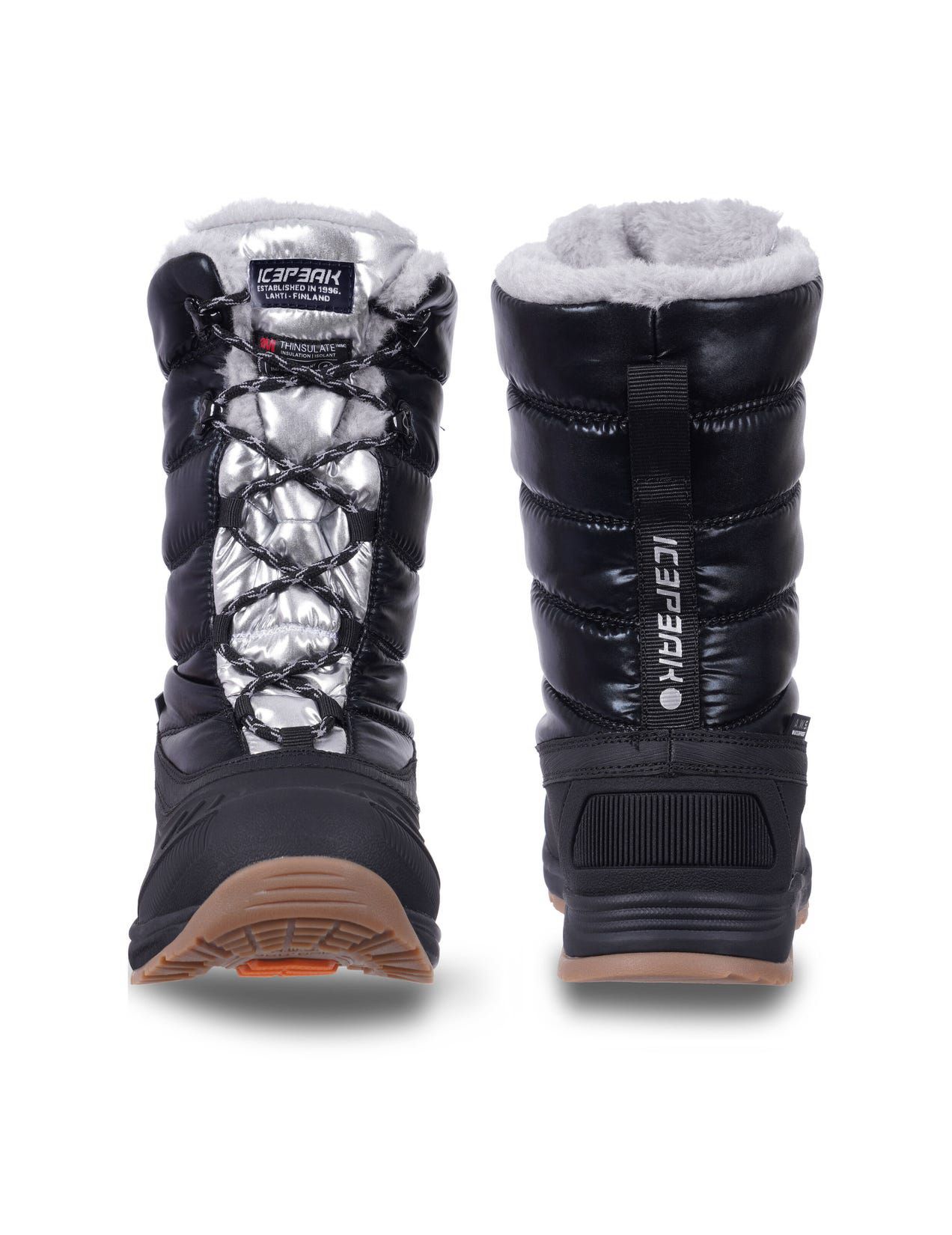 Black Women Icepeak Alma Winter Boots | USA-WLX261759