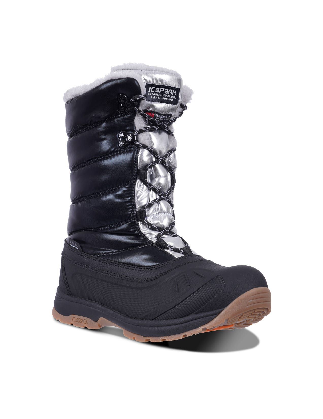 Black Women Icepeak Alma Winter Boots | USA-WLX261759