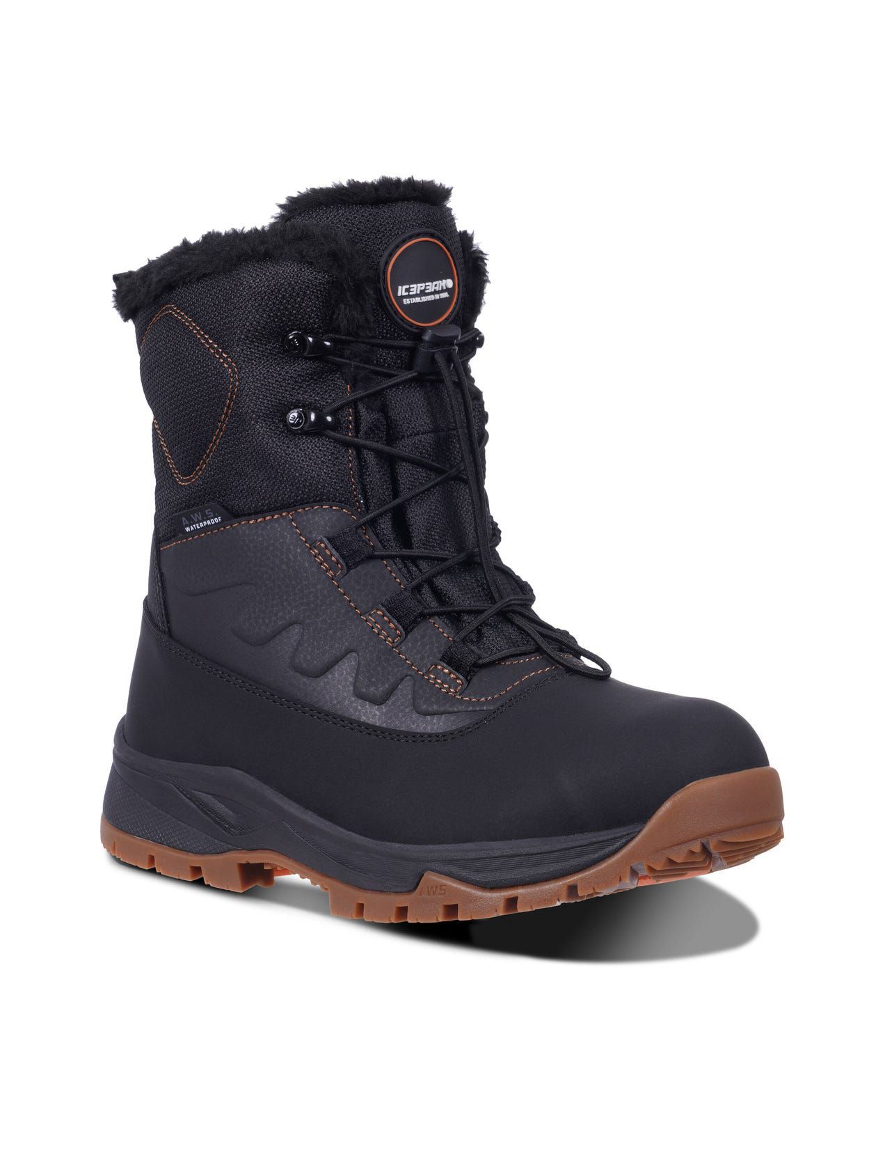 Black Women Icepeak Alofi Winter Boots | USA-PRE265384