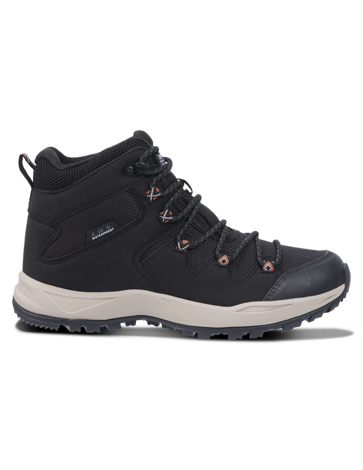 Black Women Icepeak Ansio Mid-cut Hiking Boots | USA-FSZ481309