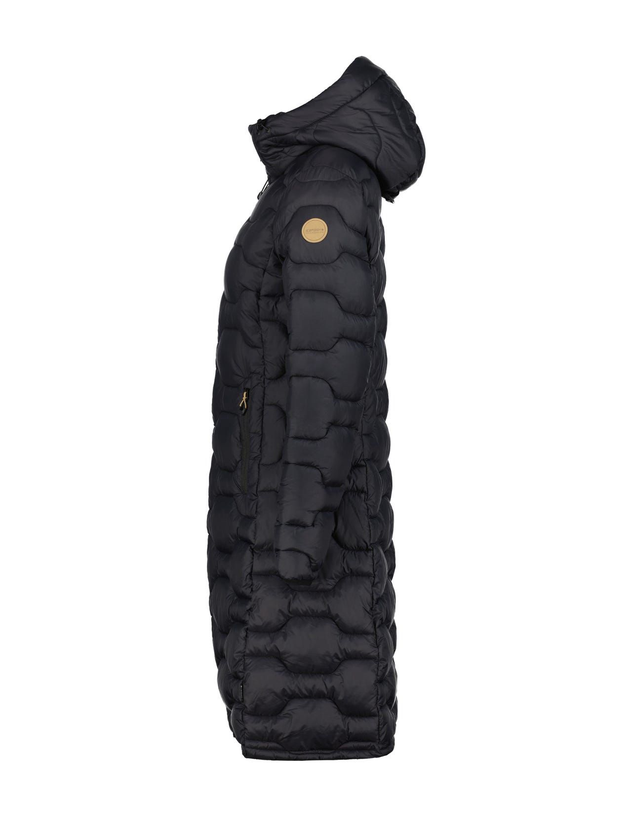 Black Women Icepeak Bandis Coat | USA-WMX095741