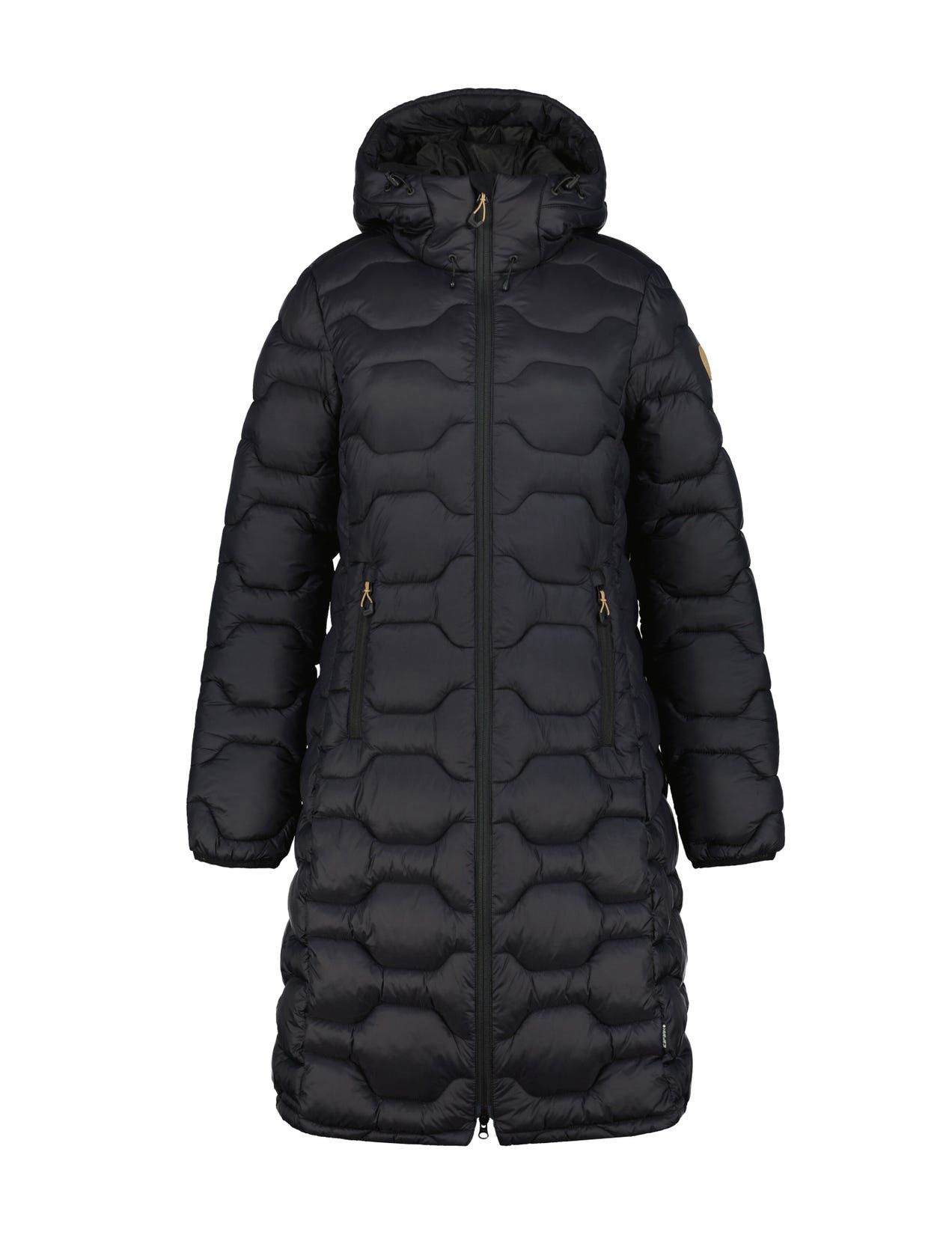 Black Women Icepeak Bandis Coat | USA-WMX095741