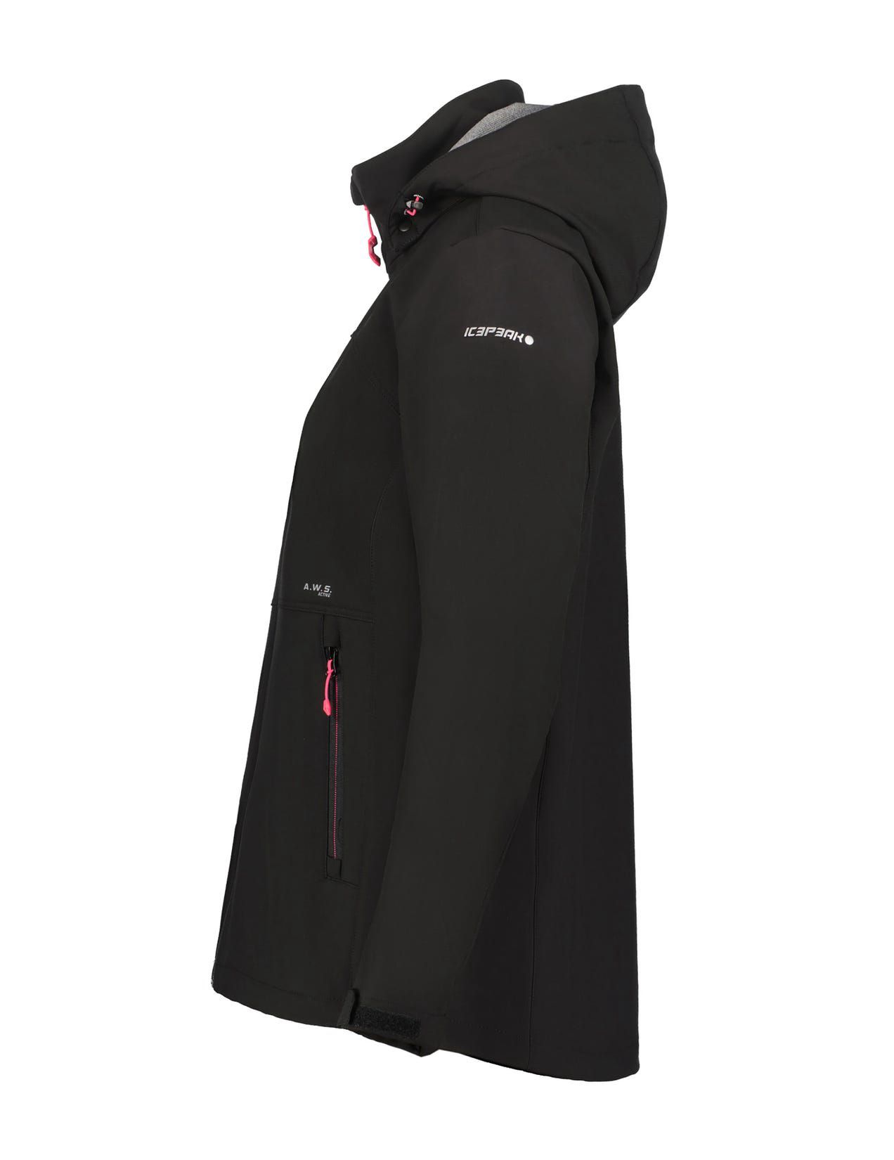 Black Women Icepeak Beebe Jacket | USA-XVL105279