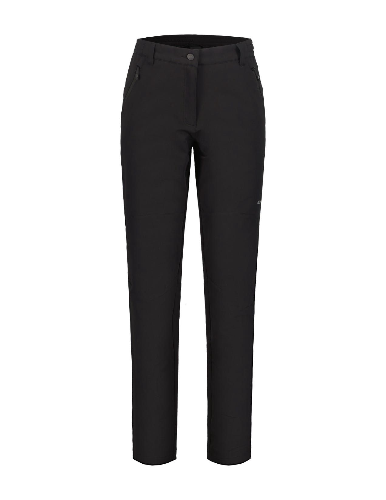 Black Women Icepeak Beelitz Pants | USA-OKW374961