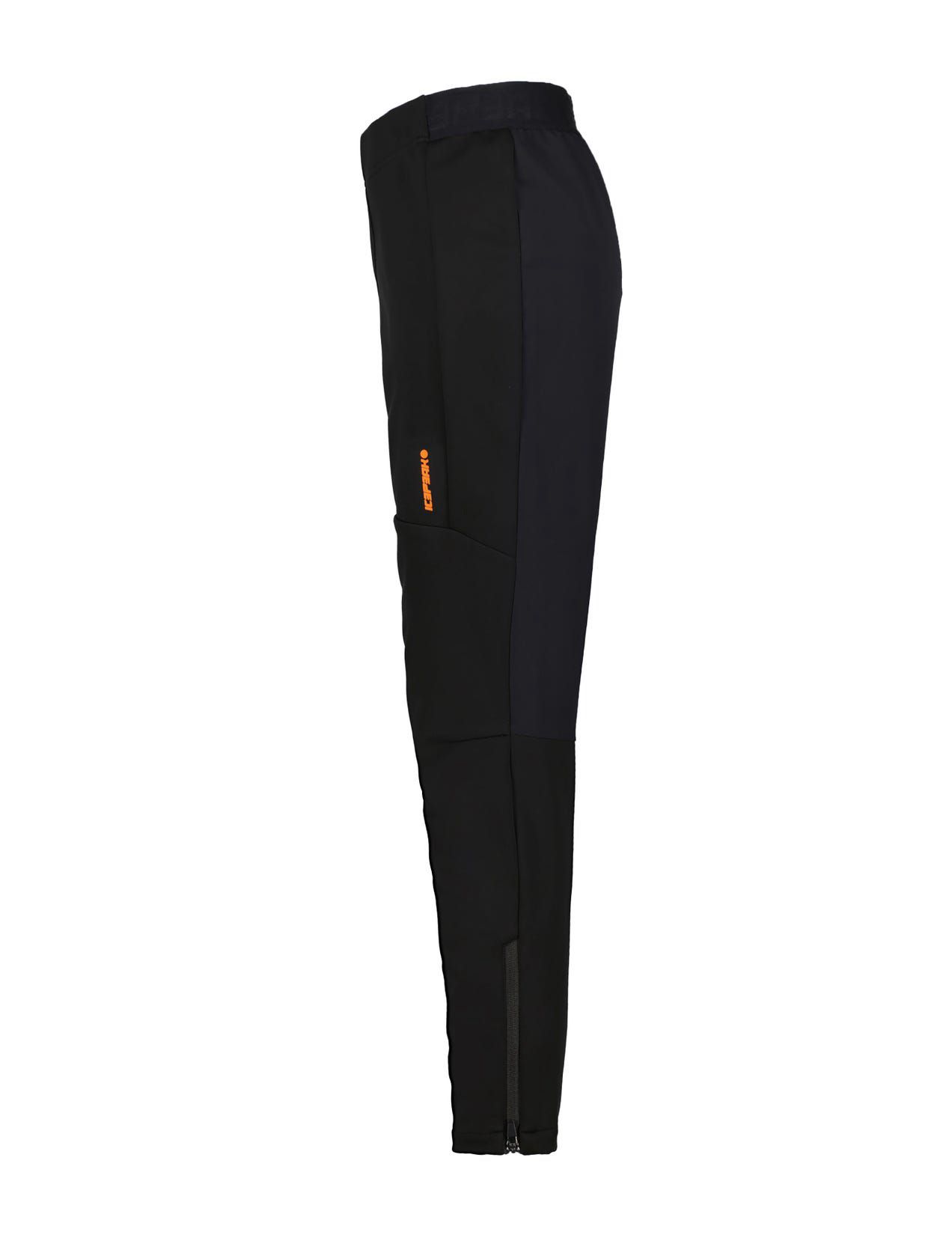 Black Women Icepeak Bernard Softshell Pants | USA-RWS183046