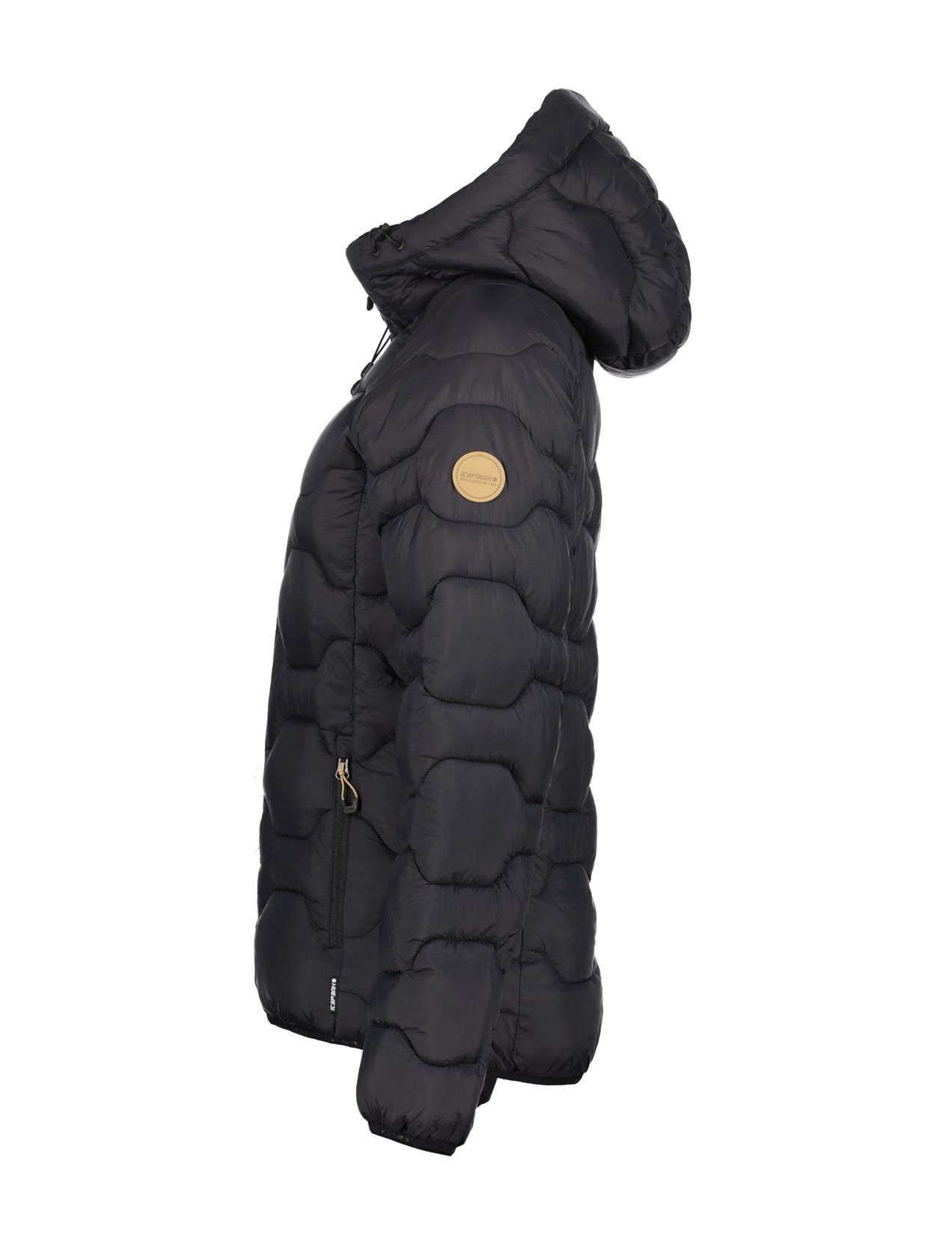 Black Women Icepeak Blackey Winter Jacket | USA-BCF460317