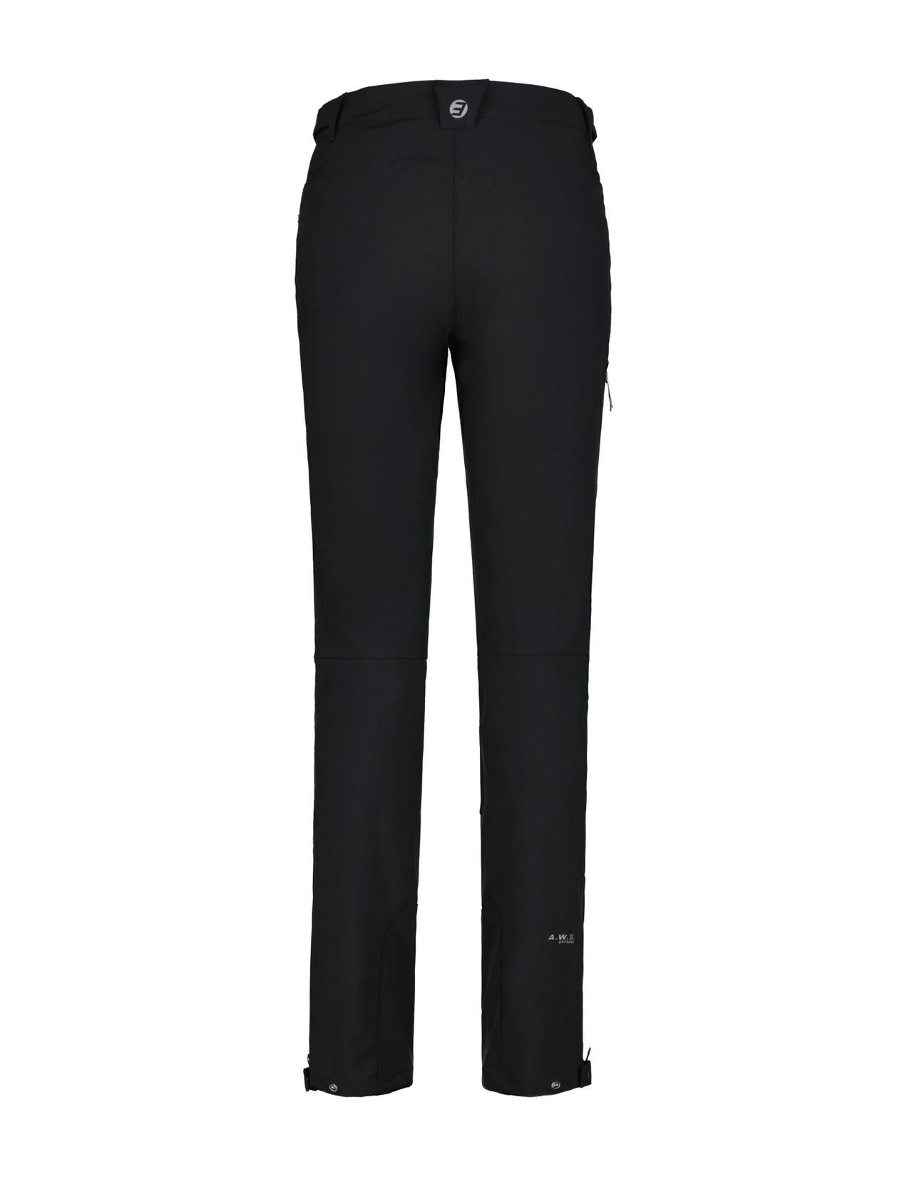 Black Women Icepeak Bremen Softshell Pants | USA-CFA640913