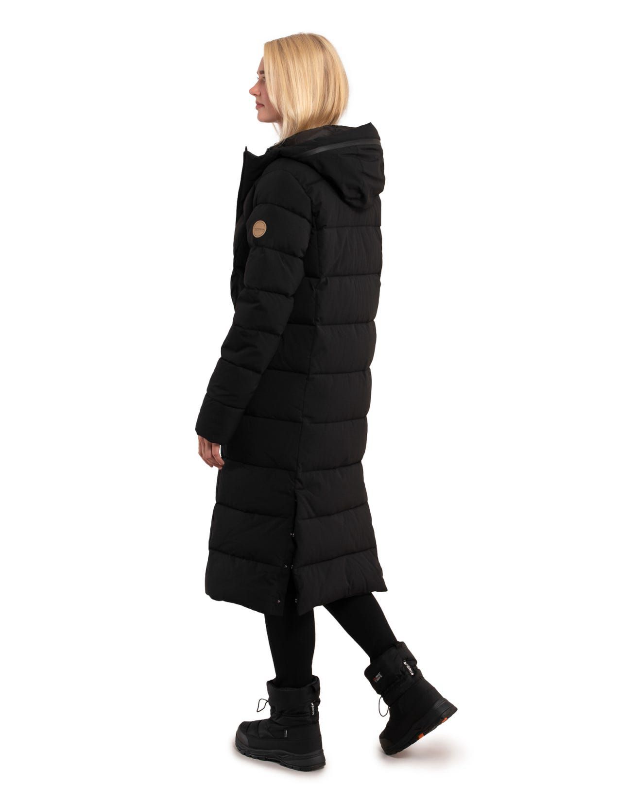 Black Women Icepeak Brilon Coat | USA-KUL692804