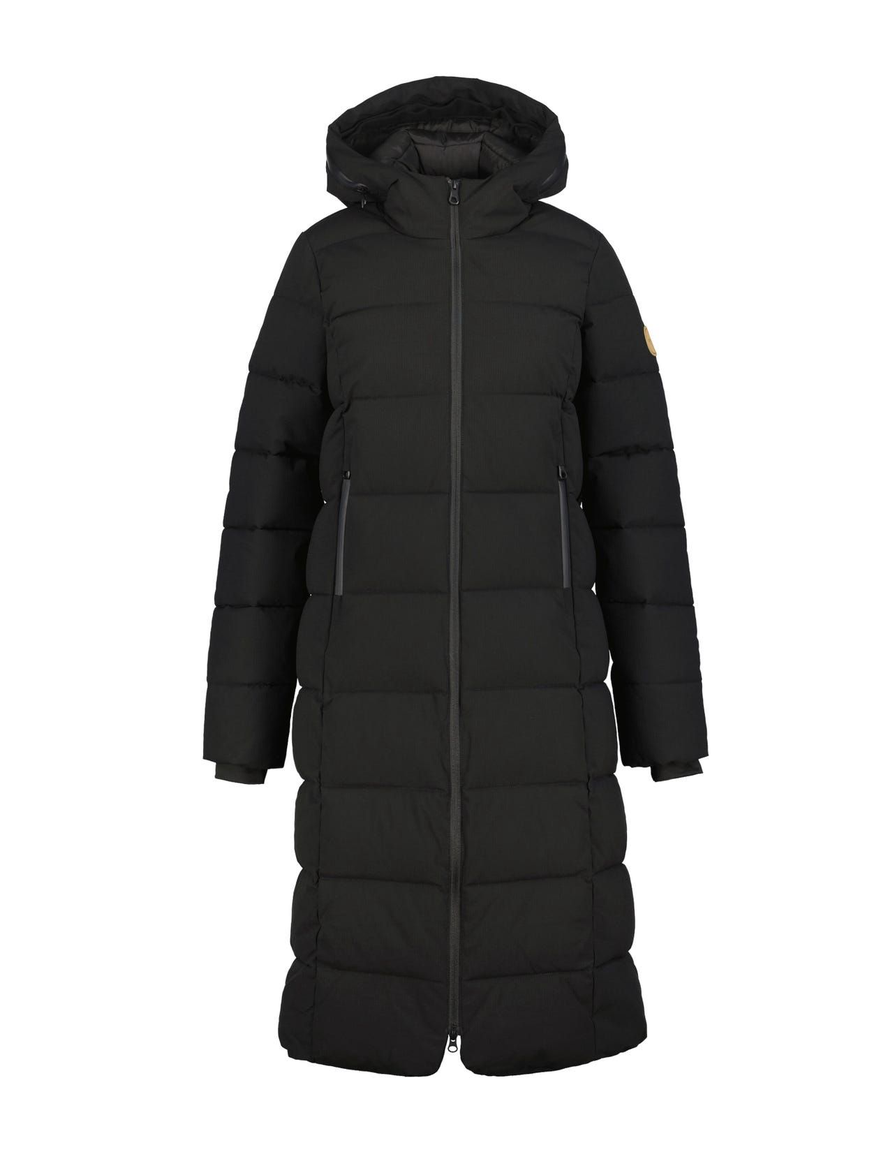 Black Women Icepeak Brilon Coat | USA-KUL692804