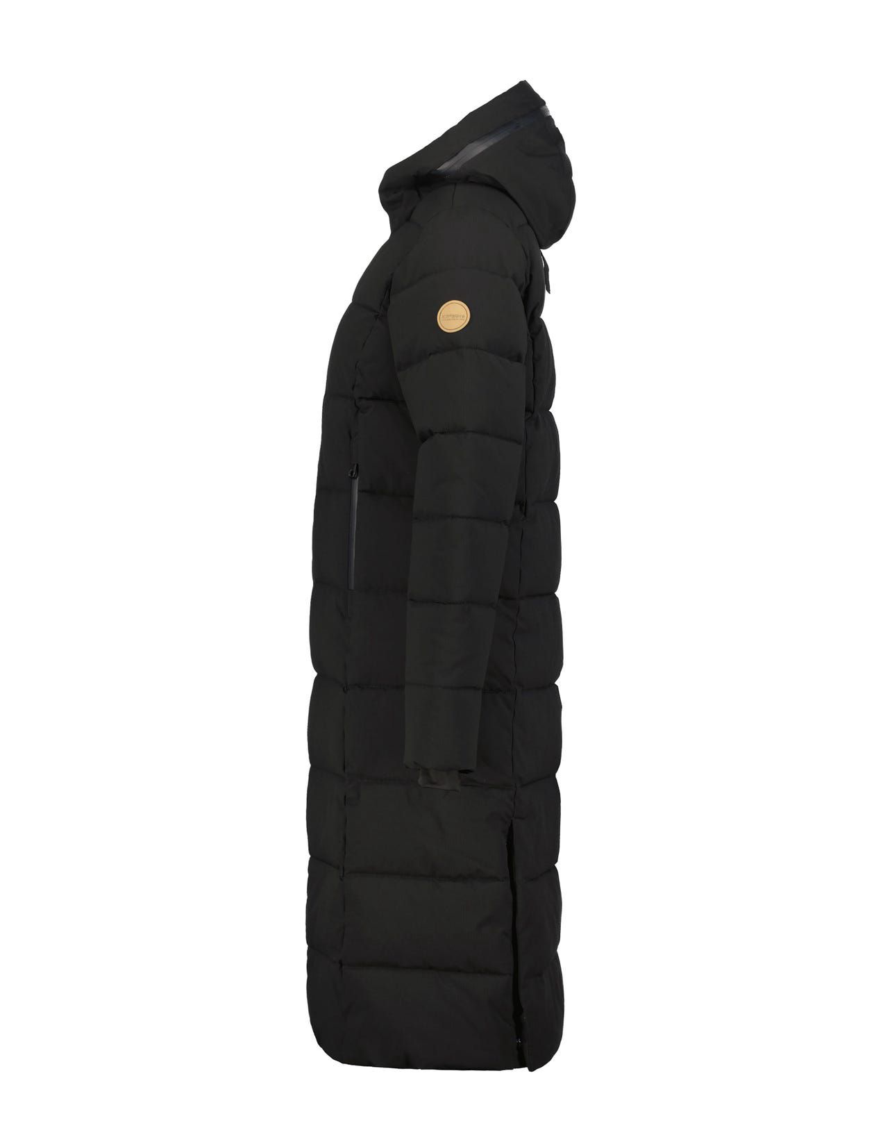 Black Women Icepeak Brilon Coat | USA-KUL692804