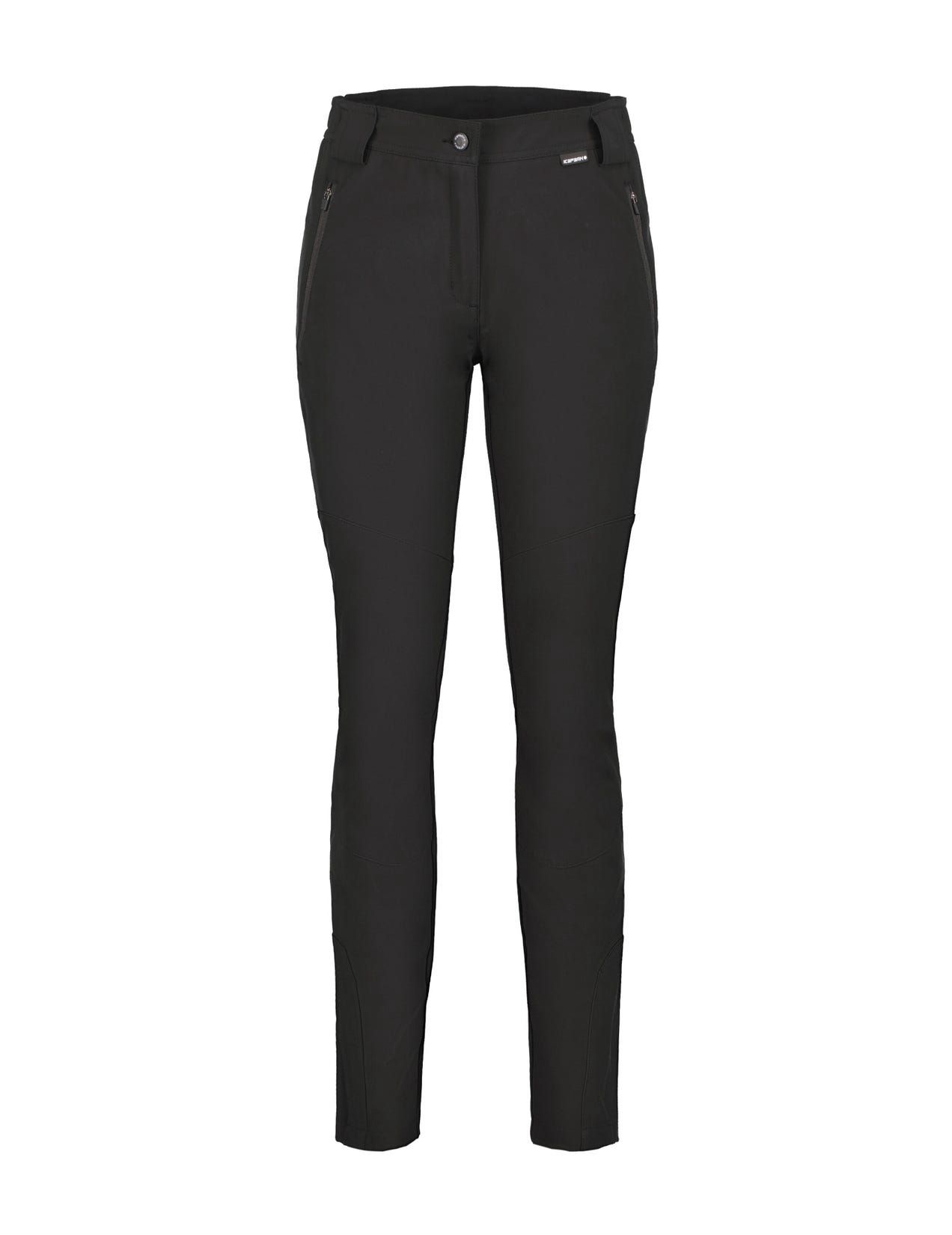 Black Women Icepeak Doral Hybrid Pants | USA-QPH251693