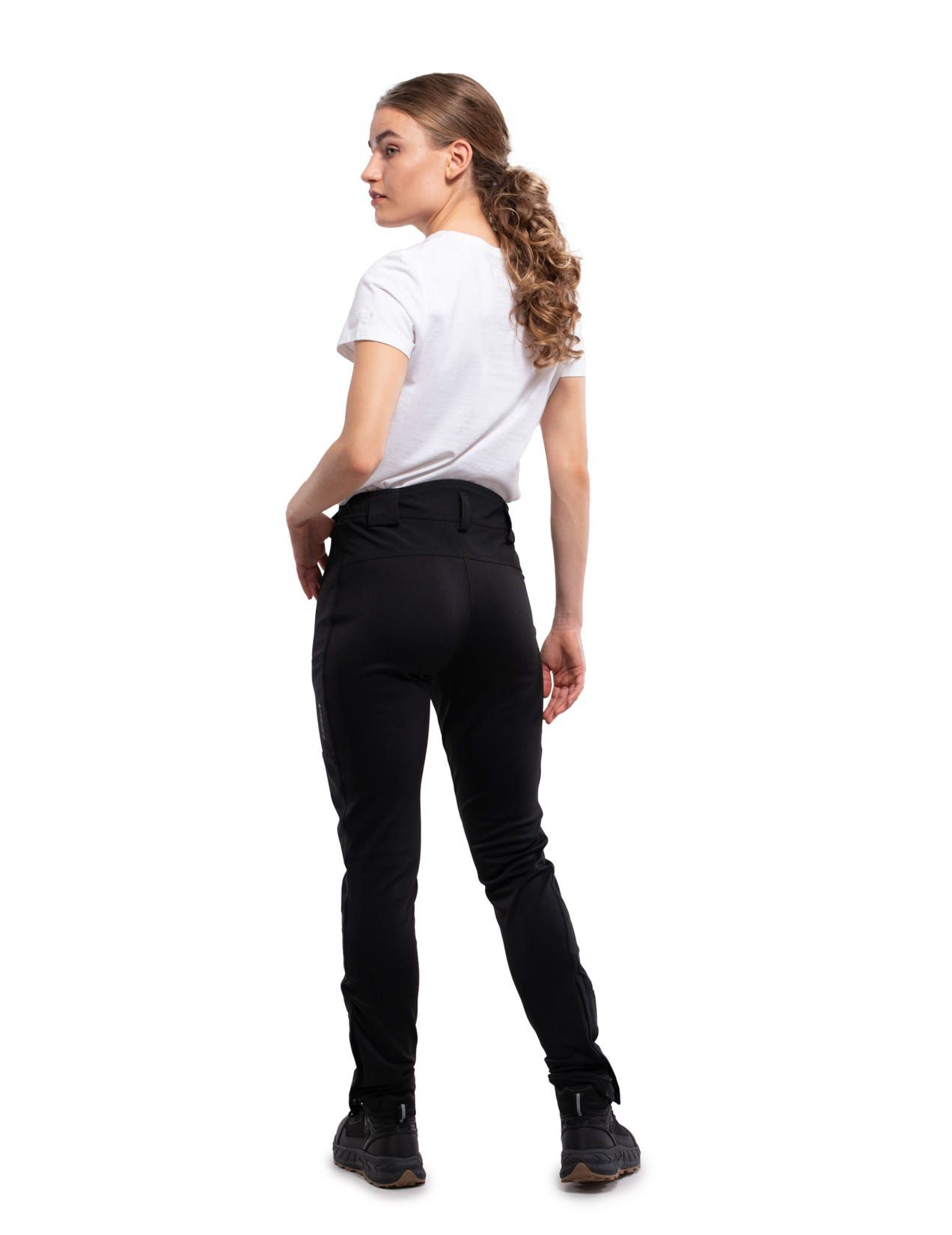 Black Women Icepeak Doral Hybrid Pants | USA-QPH251693