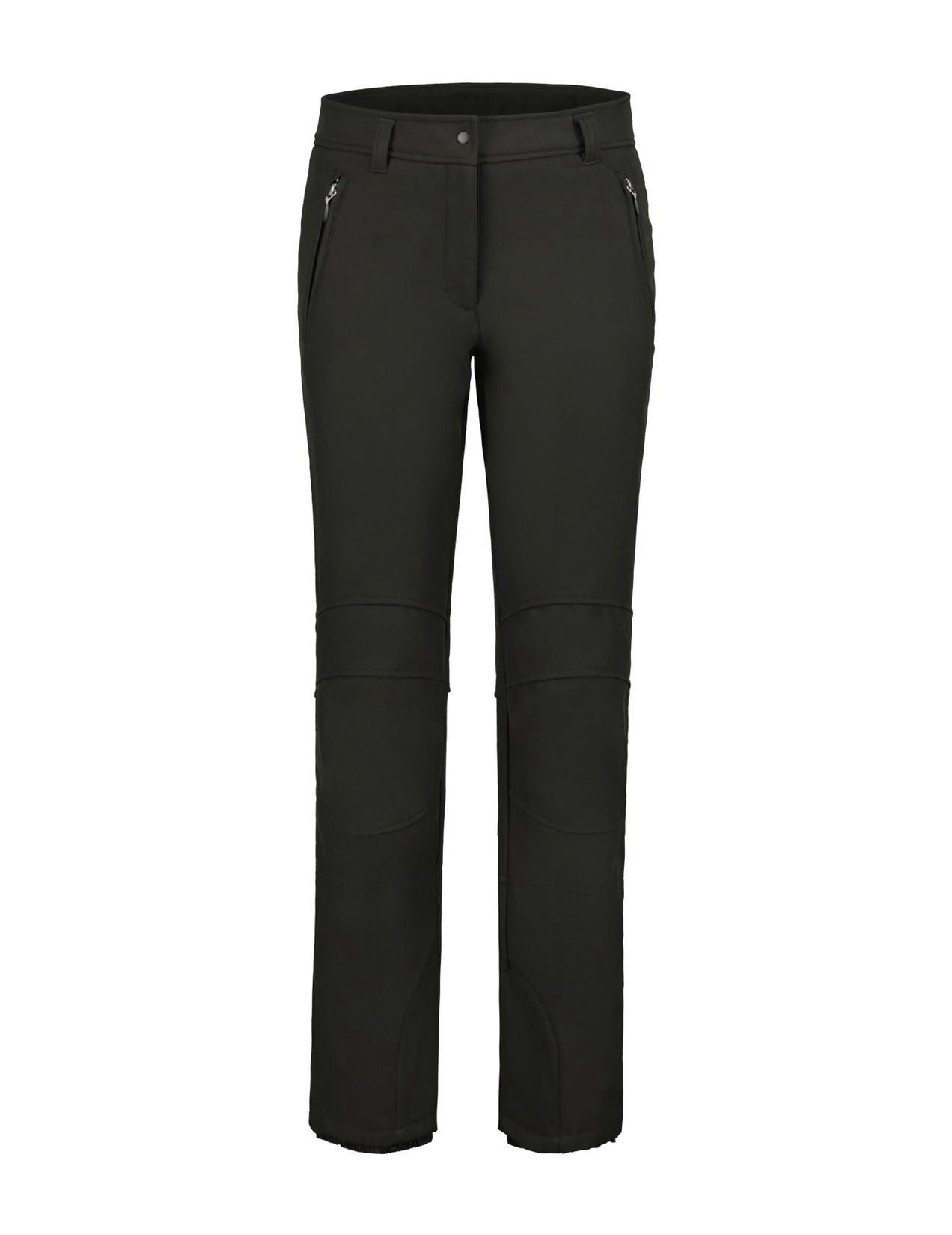 Black Women Icepeak Entiat Slim-fit Softshell Ski Pants | USA-TJF649285