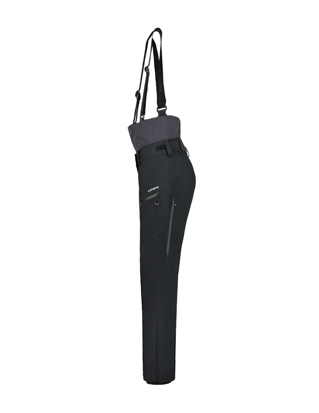 Black Women Icepeak Fairborn Ski Pants | USA-YFI264519