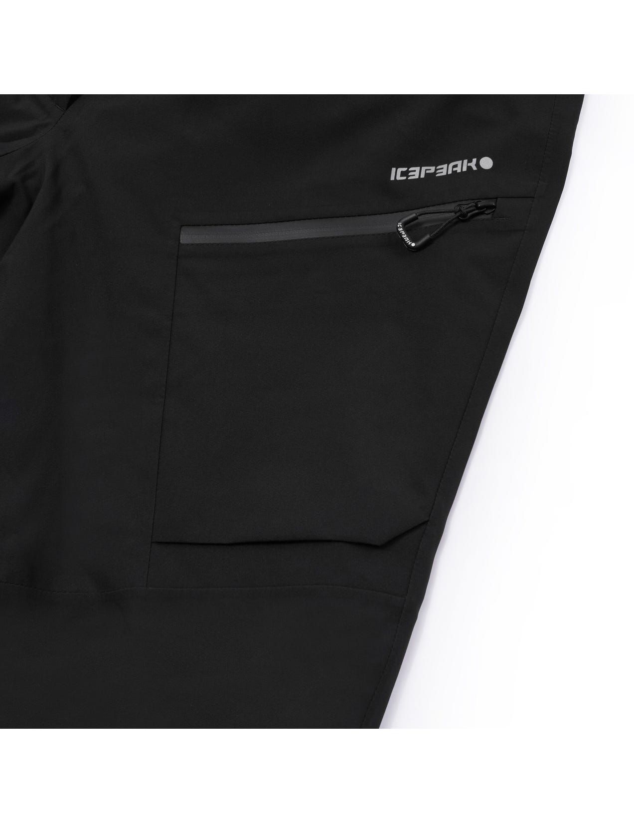 Black Women Icepeak Fairborn Ski Pants | USA-YFI264519