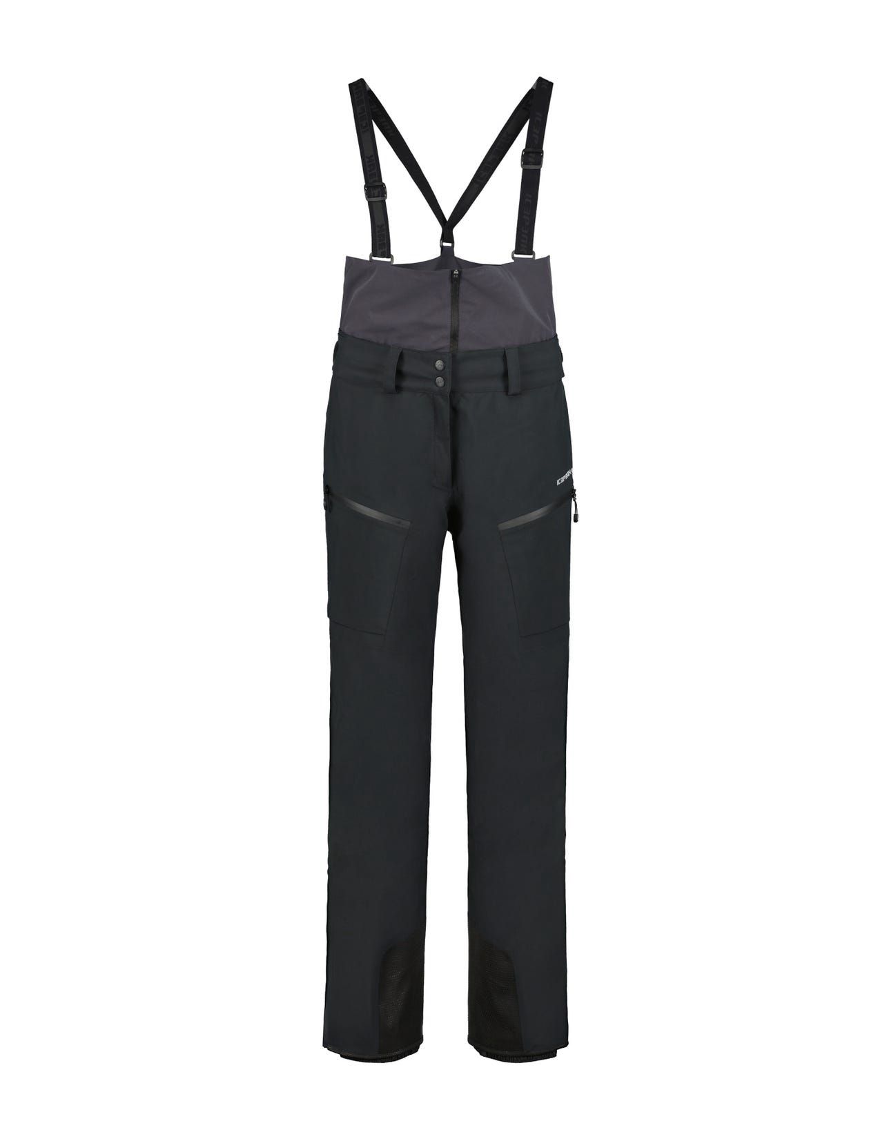 Black Women Icepeak Fairborn Ski Pants | USA-YFI264519