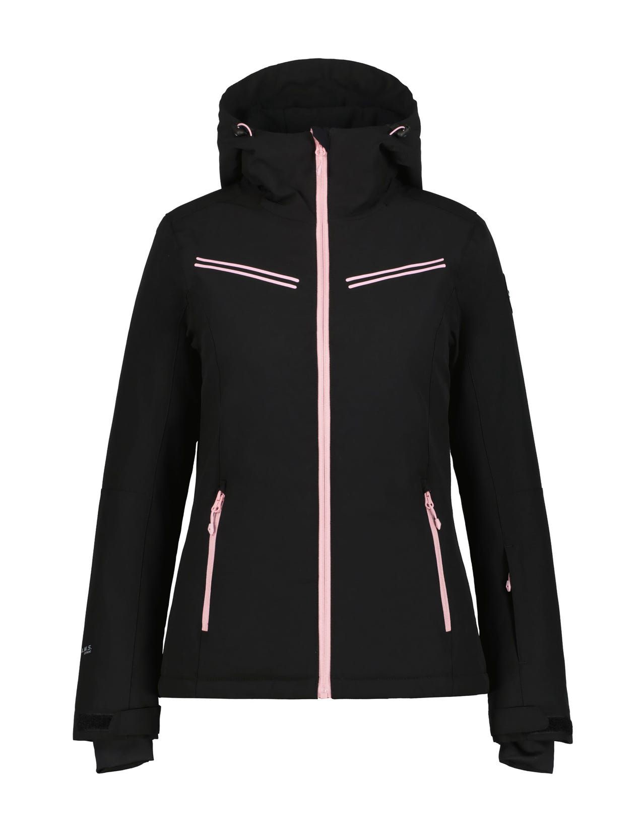 Black Women Icepeak Fife Ski Jacket | USA-NGA920378