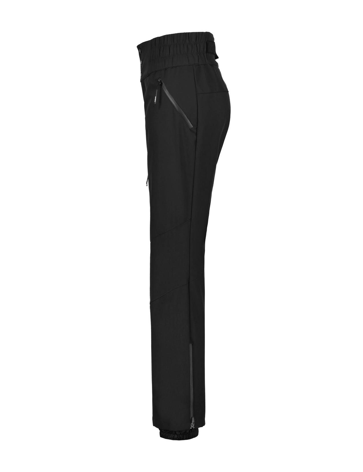 Black Women Icepeak Florence Softshell Ski Pants | USA-FKC906175