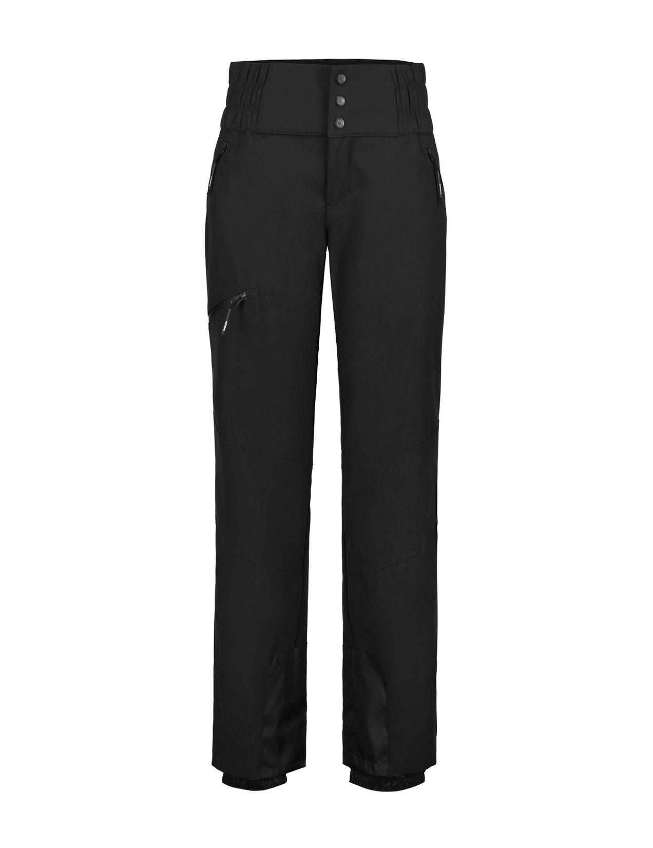 Black Women Icepeak Florence Softshell Ski Pants | USA-FKC906175