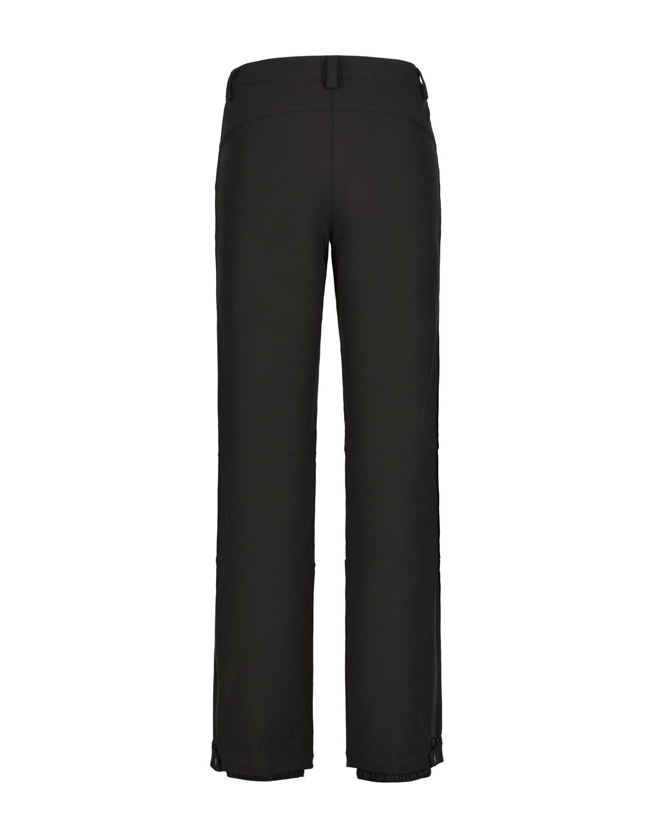 Black Women Icepeak Frechen Softshell Ski Pants | USA-EOK253678