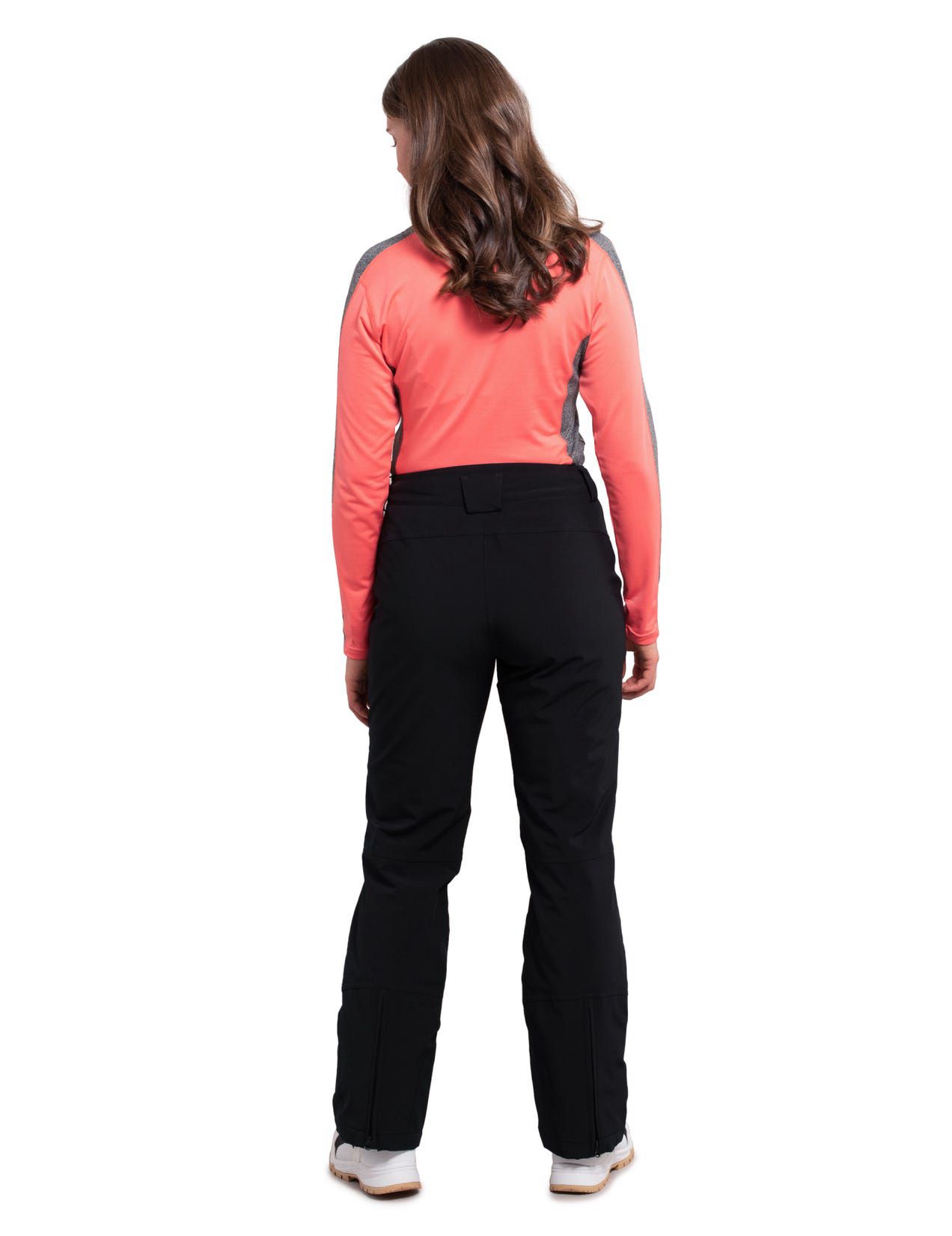 Black Women Icepeak Freyung Insulated In A Stretchy And Breathable Fabric Ski Pants | USA-RUK754891