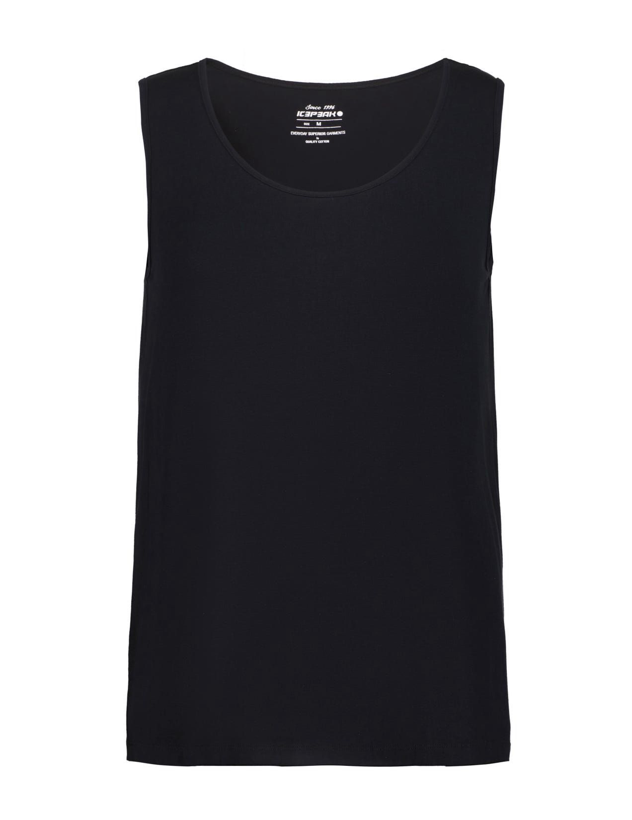 Black Women Icepeak Ivey Tank Top | USA-GAZ258976