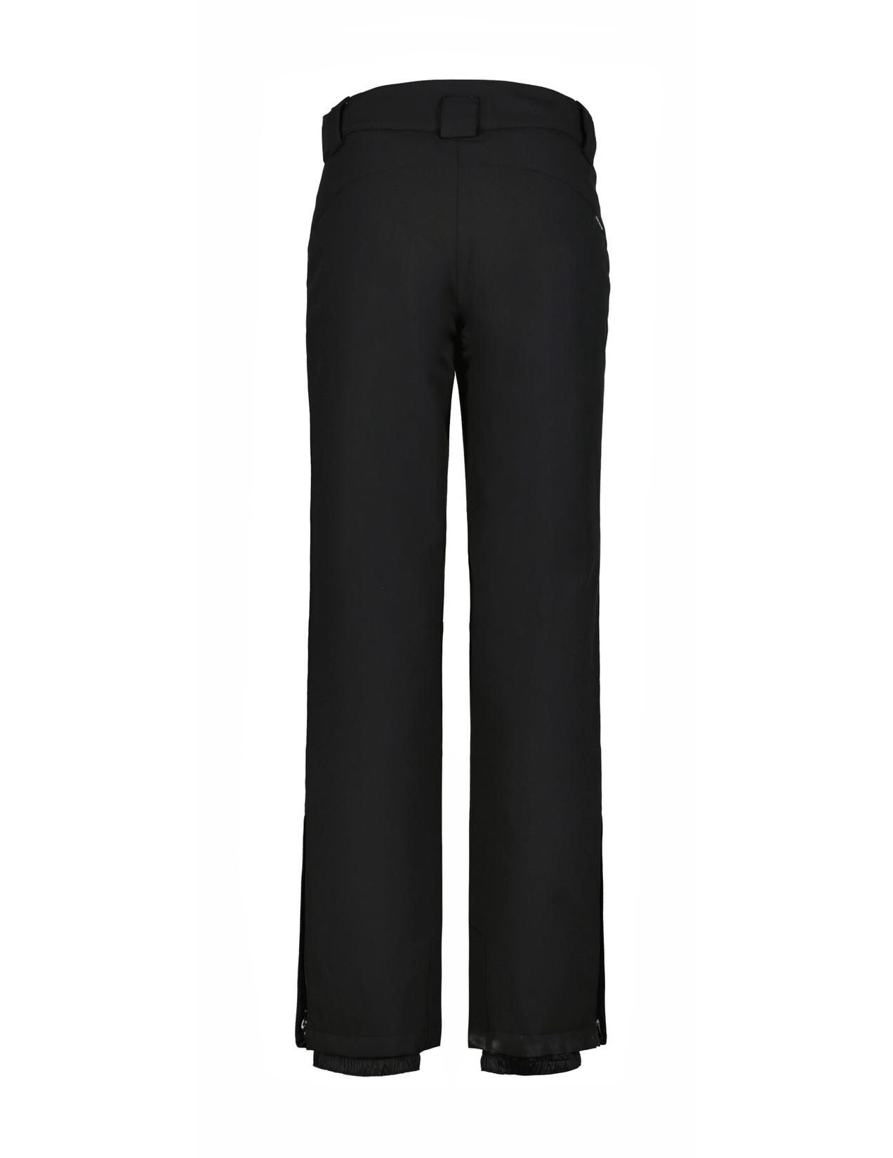 Black Women Icepeak Plains Ski Pants | USA-FBR467985