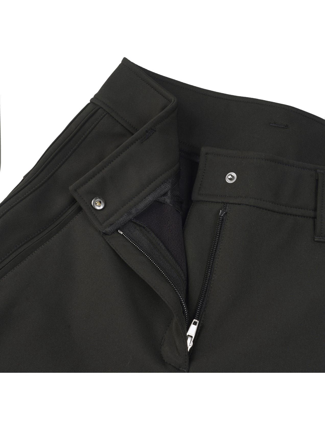 Black Women Icepeak Venice Softshell Ski Pants | USA-FUK093712