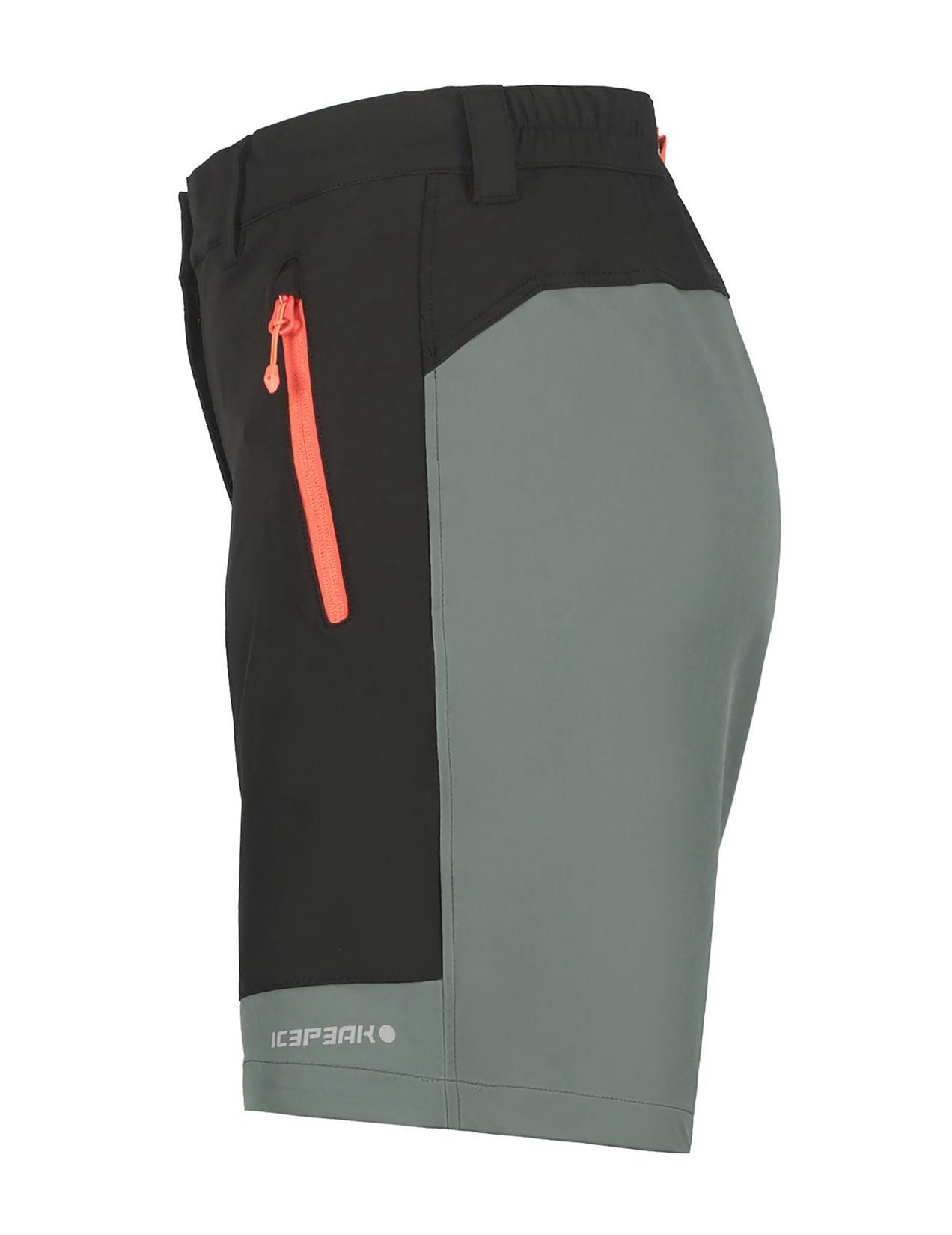 Black / Grey Women Icepeak Bastrop Shorts | USA-PGC269574