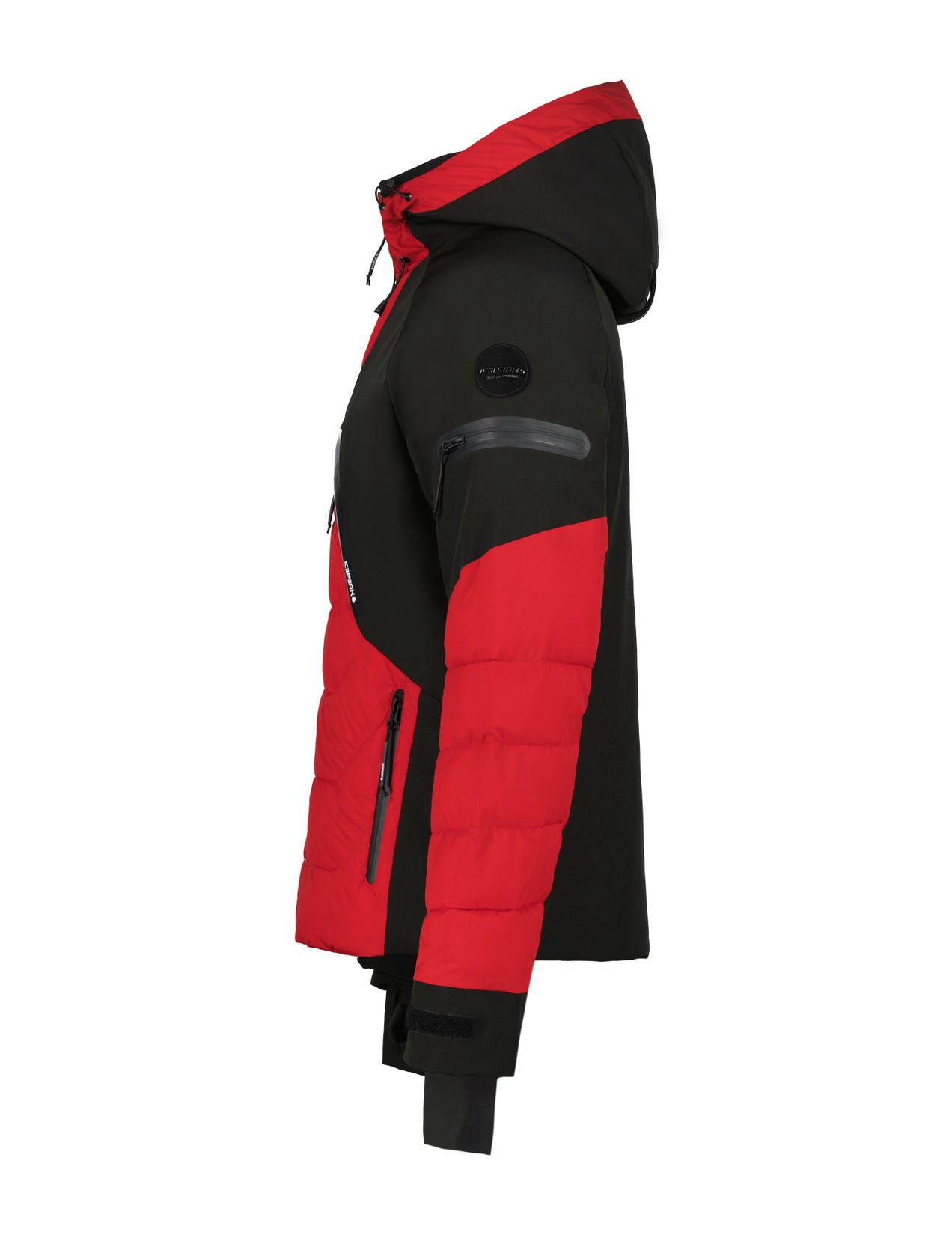 Black / Red Men Icepeak Ebern Softshell Jacket | USA-VKP632784