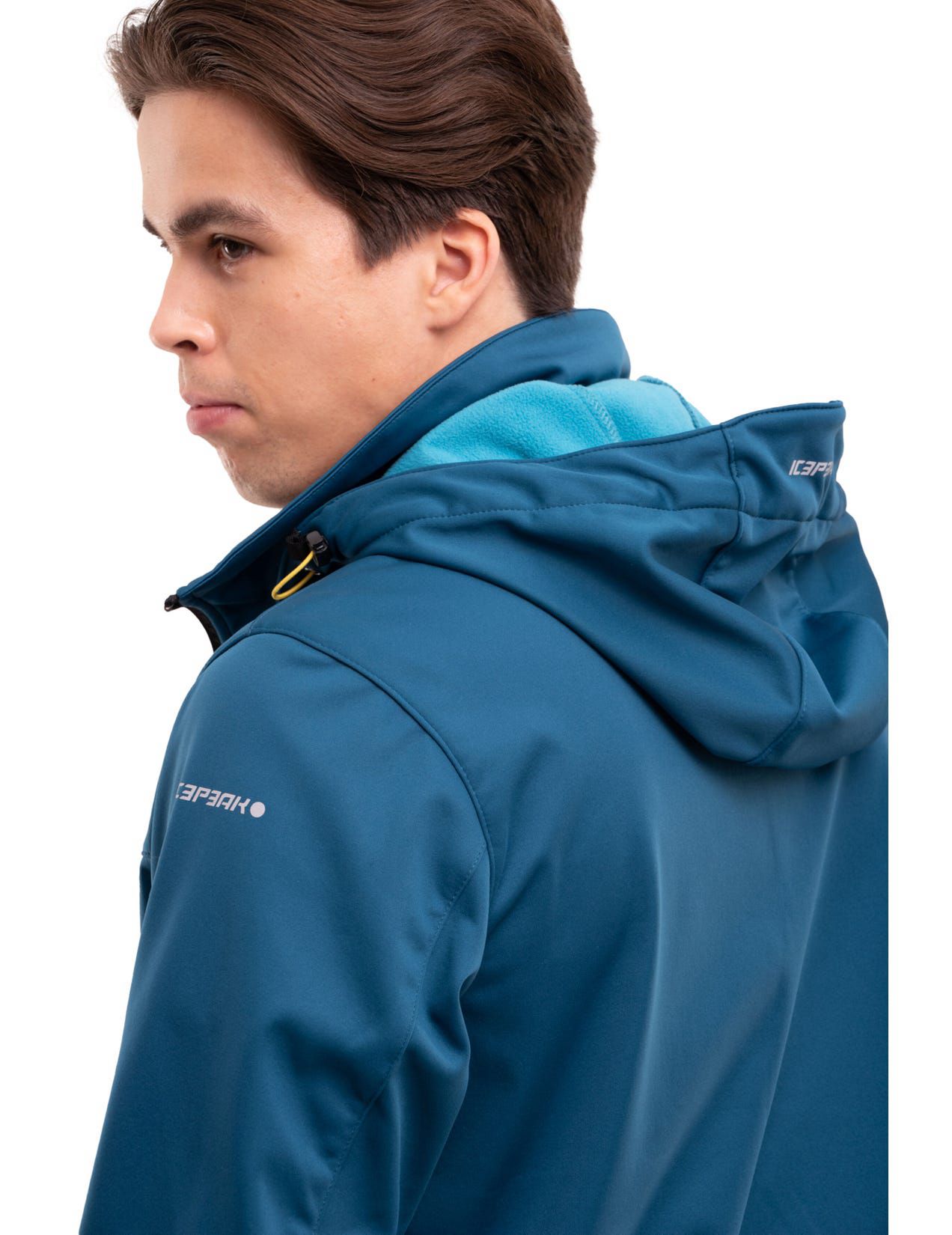 Blue Men Icepeak Biggs Light Softshell Jacket | USA-RXL280196