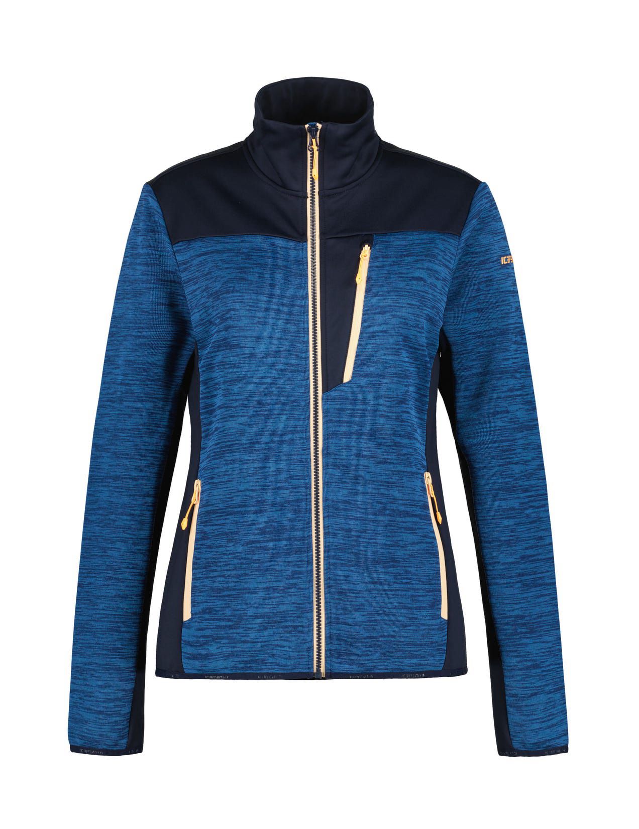 Blue Women Icepeak Bradbury Midlayer Jacket | USA-WMR321864