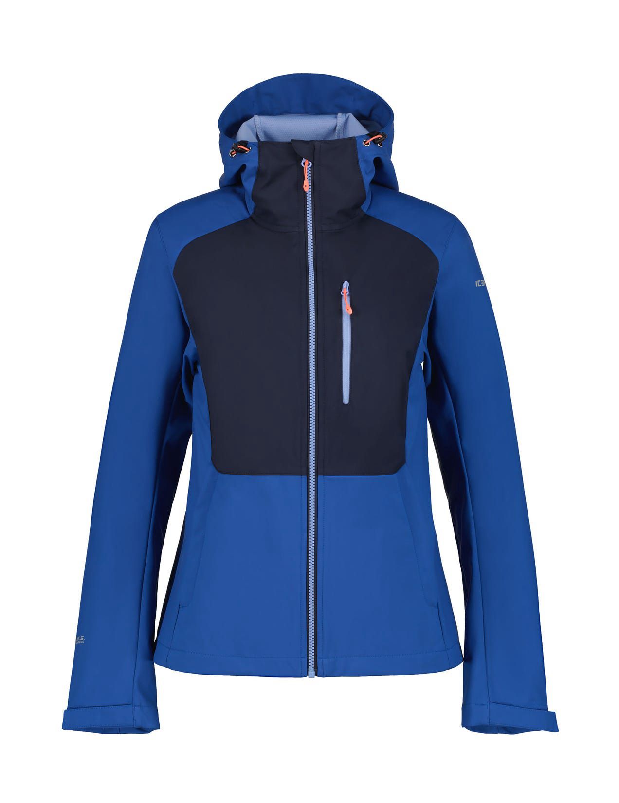 Blue Women Icepeak Burnet Softshell Jacket | USA-GMZ502683