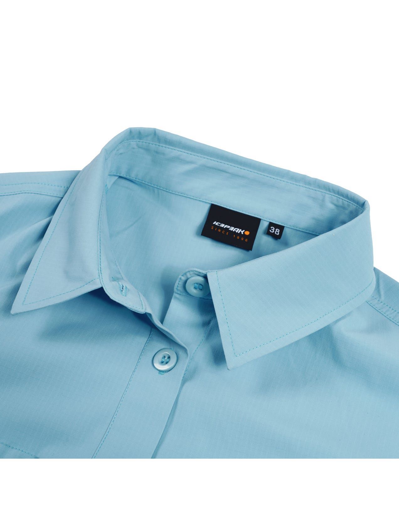 Blue Women Icepeak Moline Shirts | USA-UTP345689