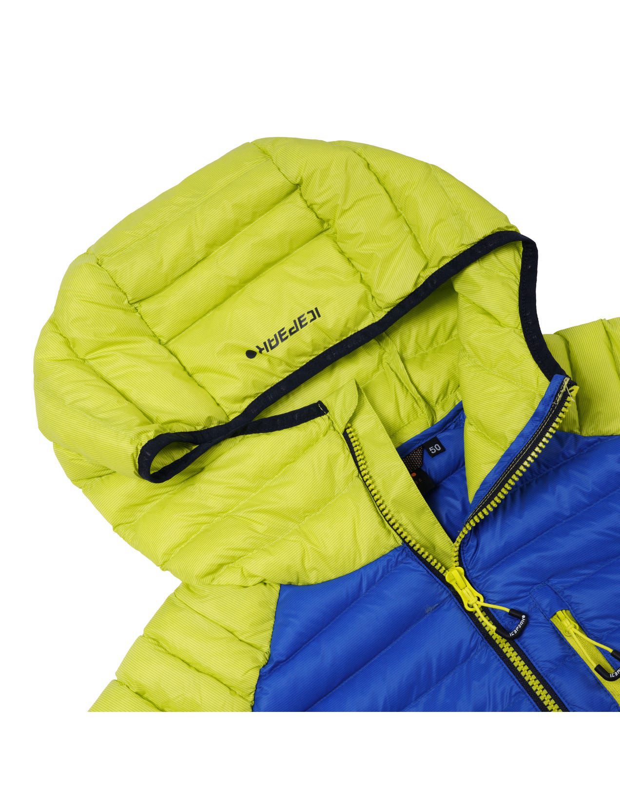 Blue / Green Men Icepeak Dillon Winter Jacket | USA-LQK713408