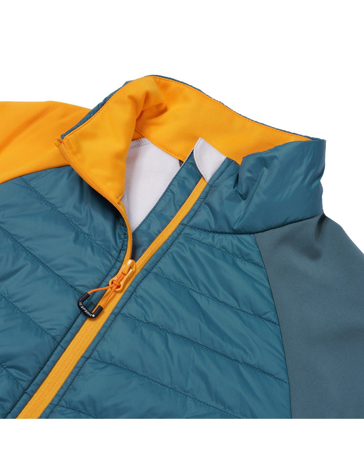 Blue / Yellow / White Women Icepeak Dixmoor Midlayer Jacket | USA-ZHD725980