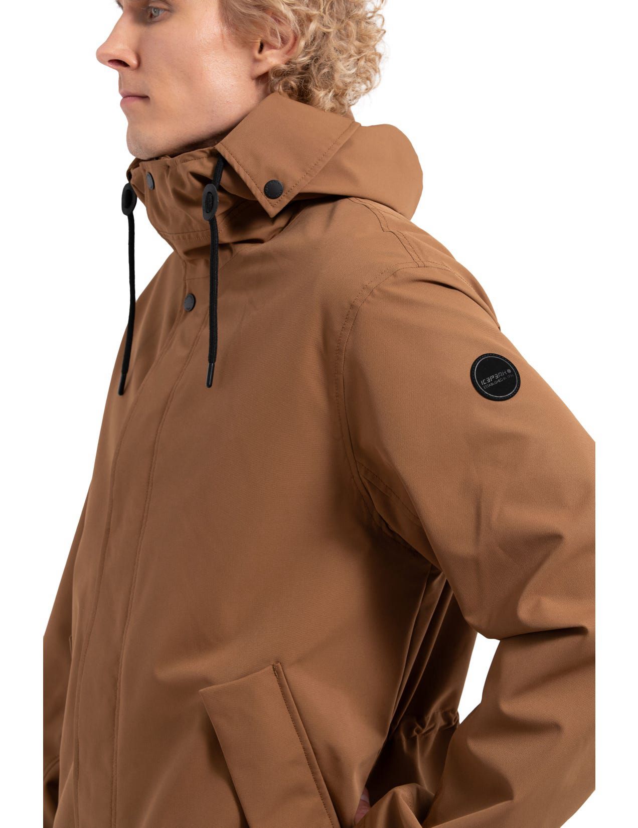 Brown Men Icepeak Addim Coat | USA-GTH763920