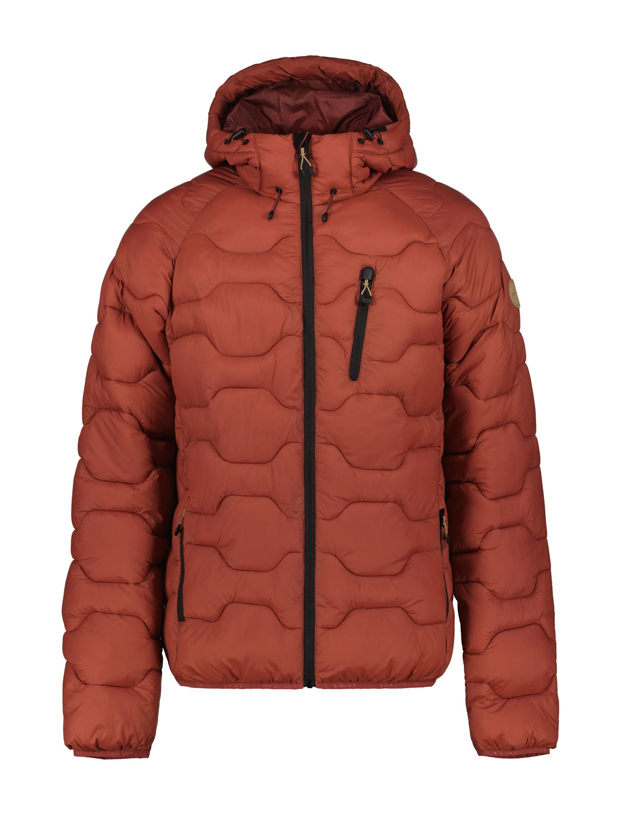 Brown Orange Men Icepeak Branch Winter Jacket | USA-KBM712480