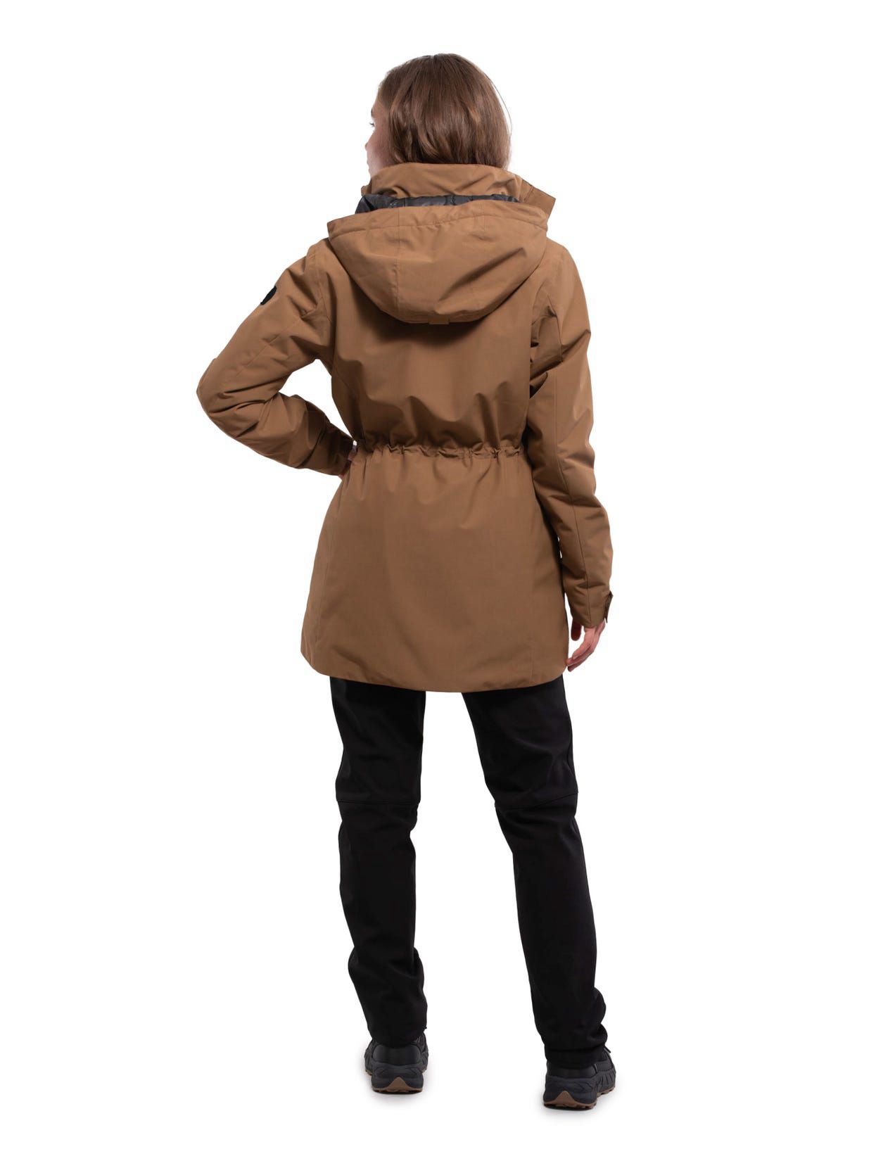 Brown Women Icepeak Alna Winter Jacket | USA-JOZ509127