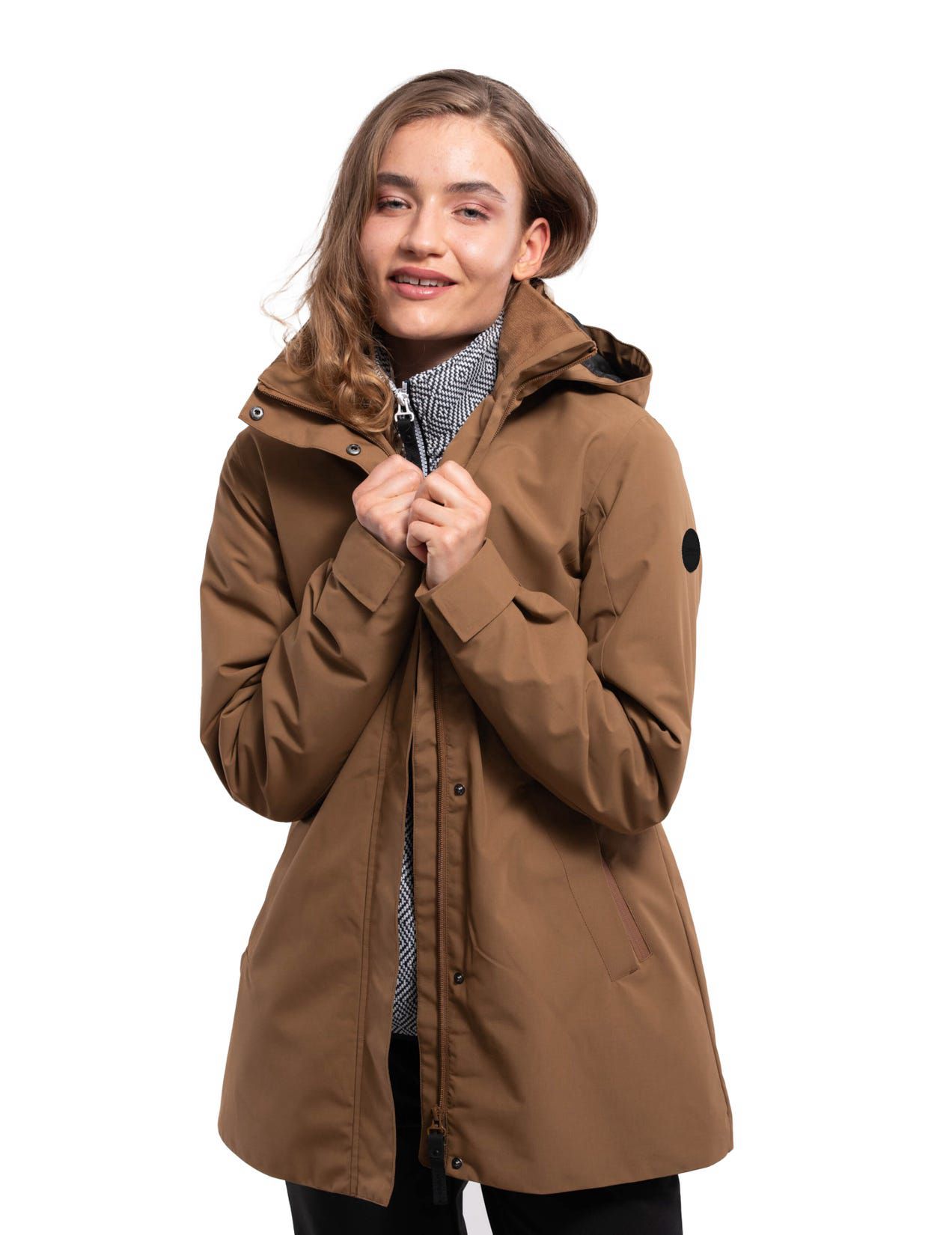 Brown Women Icepeak Alna Winter Jacket | USA-JOZ509127