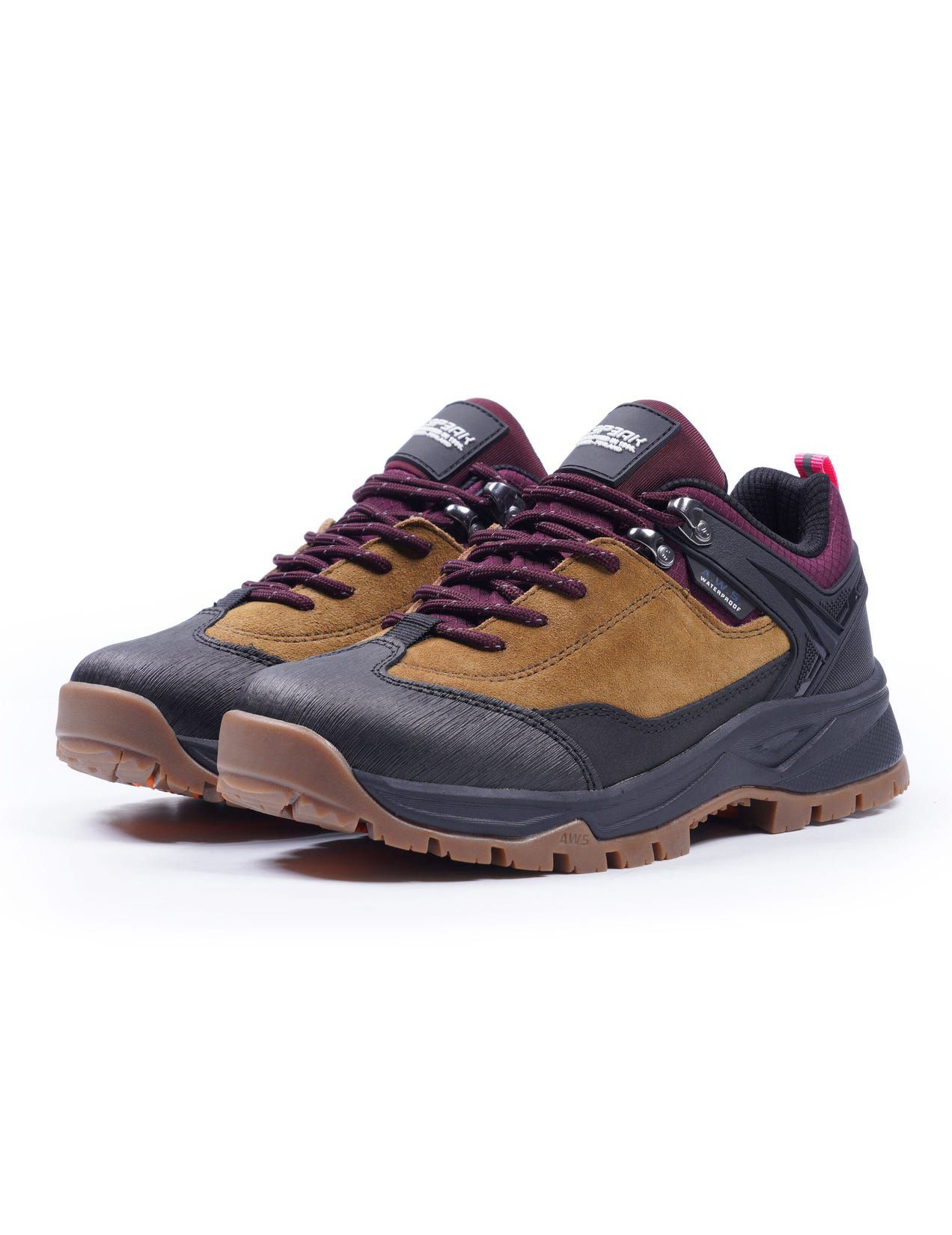 Brown / Black Women Icepeak Abai Low-cut Hiking Shoes | USA-CRT329104