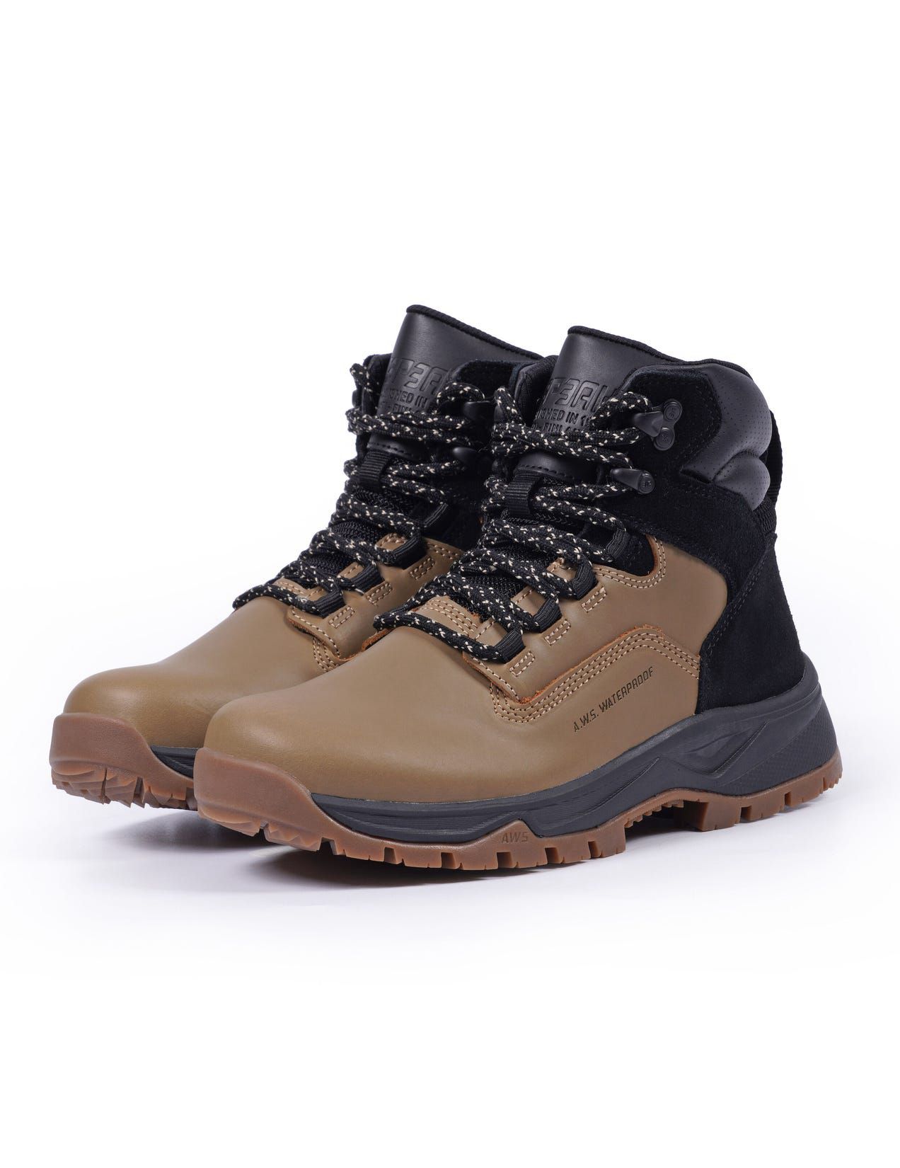 Brown / Black Women Icepeak Anabar Mid-cut Hiking Boots | USA-MAG491067