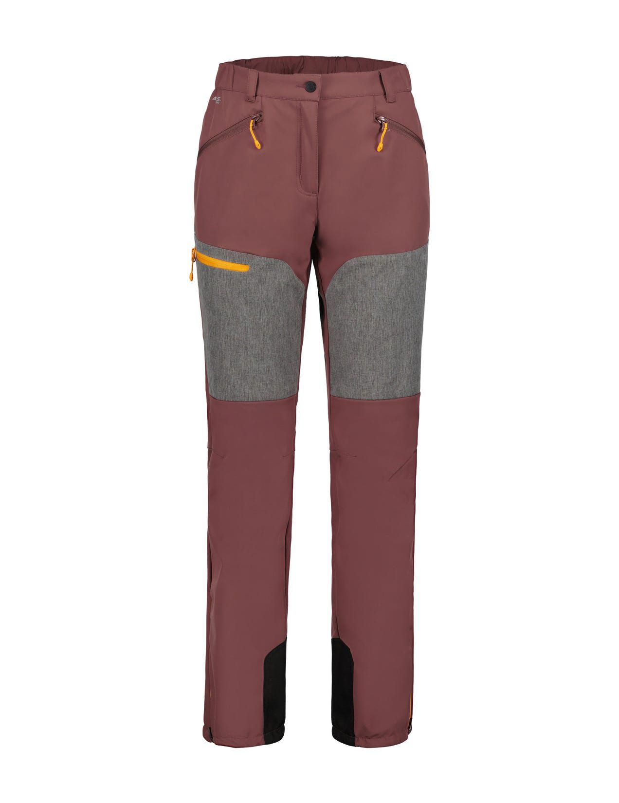 Brown / Grey Women Icepeak Barstow Softshell Pants | USA-FWY819257