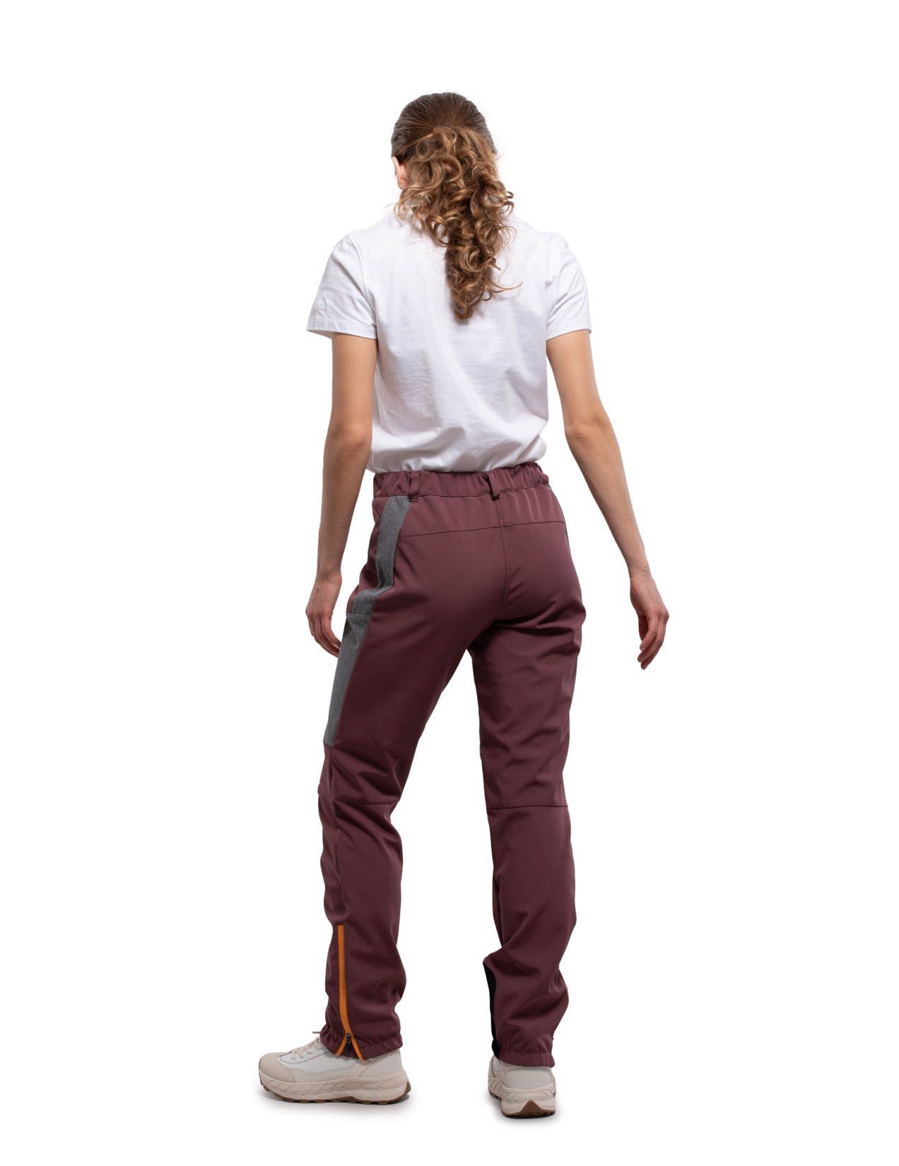 Brown / Grey Women Icepeak Barstow Softshell Pants | USA-FWY819257